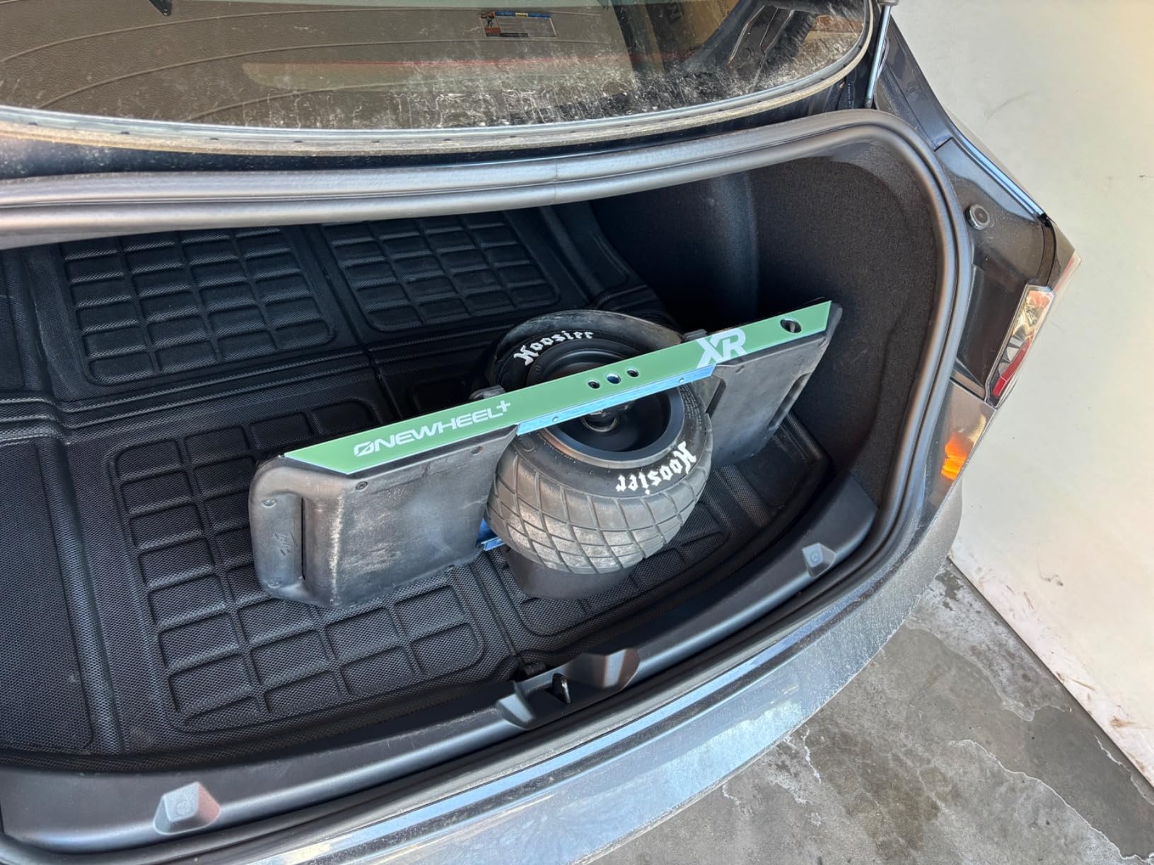 Trunksaver Onewheel Stand for Car Trunk | Tumble-Proof Non-Slip Holder for One Wheel GT/S-Series, XR Classic, Pint/Pint X and XR | Made of Soft and Protective EVA Foam customer photo 2