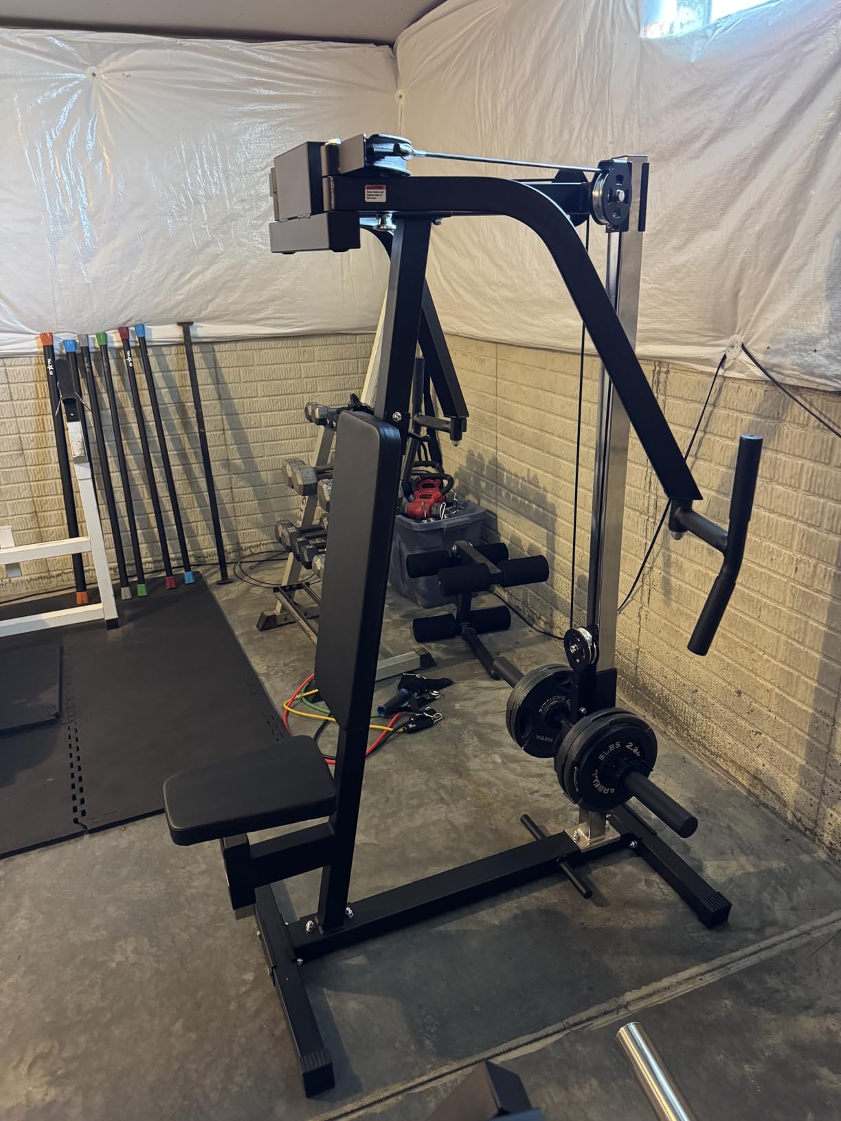 Mikolo Chest Fly Machine, PEC Fly and Reverse Delt Machine, 400 lbs Upper Body Specialty Machine for Pectoral and Rear Deltoid with Band Pegs, Chest, Back, and Shoulder Training for Home Gym customer photo 1