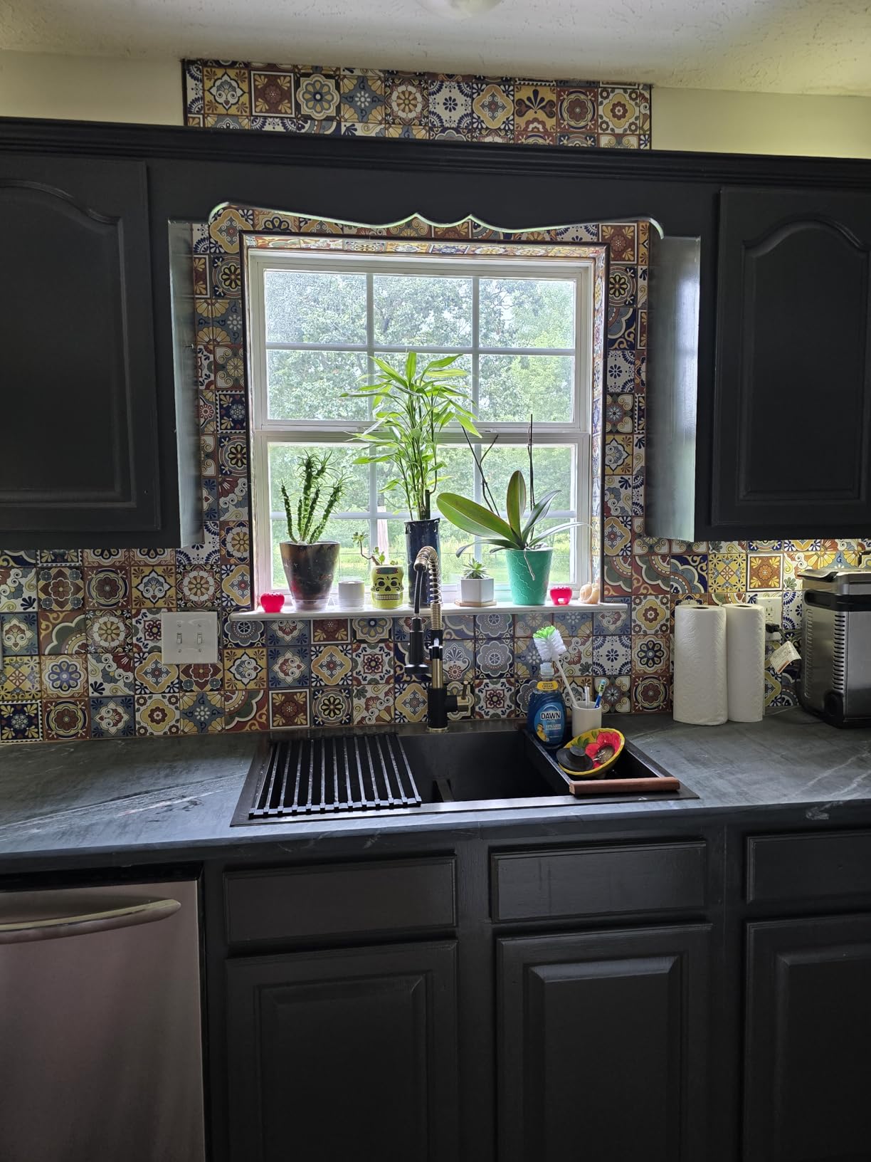 MILOSEN Gold Farmhouse Kitchen Sink, 33x20x10 Inch 50/50 Double Bowl Apron Front Undermount Sink, Gold Stainless Steel Workstation Farm Sinks with Ledge & Accessories customer photo 2