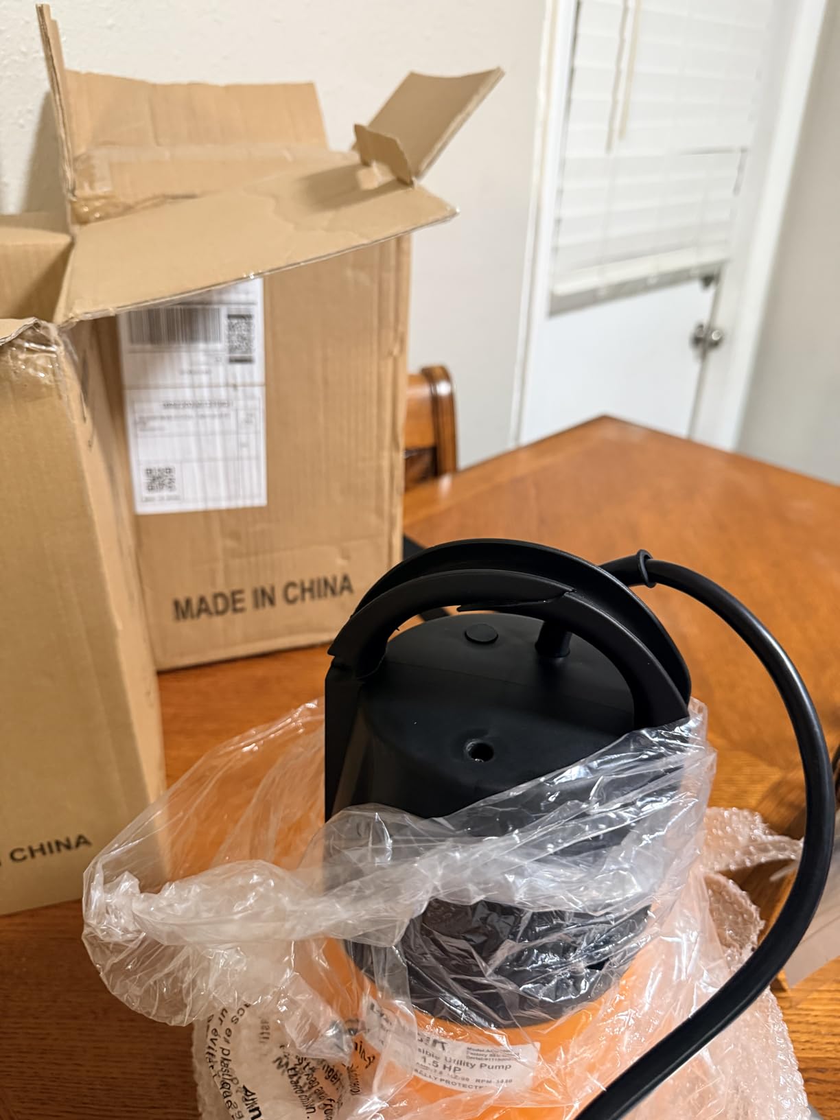 Sump Pump Submersible with 25Ft Hose, 4000GPH 1.5HP Water Pump Submersible with 25Ft Cord, Utility Pump for Pools, Garden Ponds, Basement customer photo 2