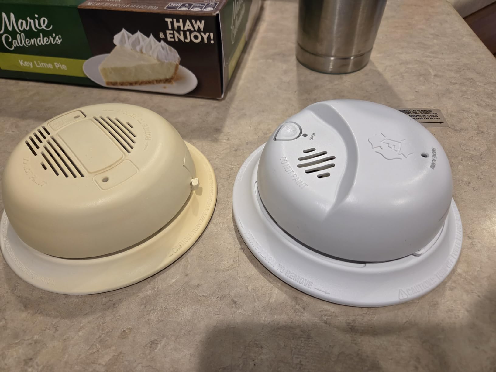 First Alert Hardwire Smoke Alarm | SMI100-AC, 9V Battery Backup customer photo 1