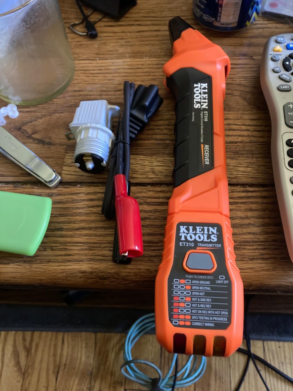 Klein Tools ET310KIT AC Circuit Breaker Finder Kit, Electric Tester, GFCI Tester, Leads, Adapters and Case customer photo 2