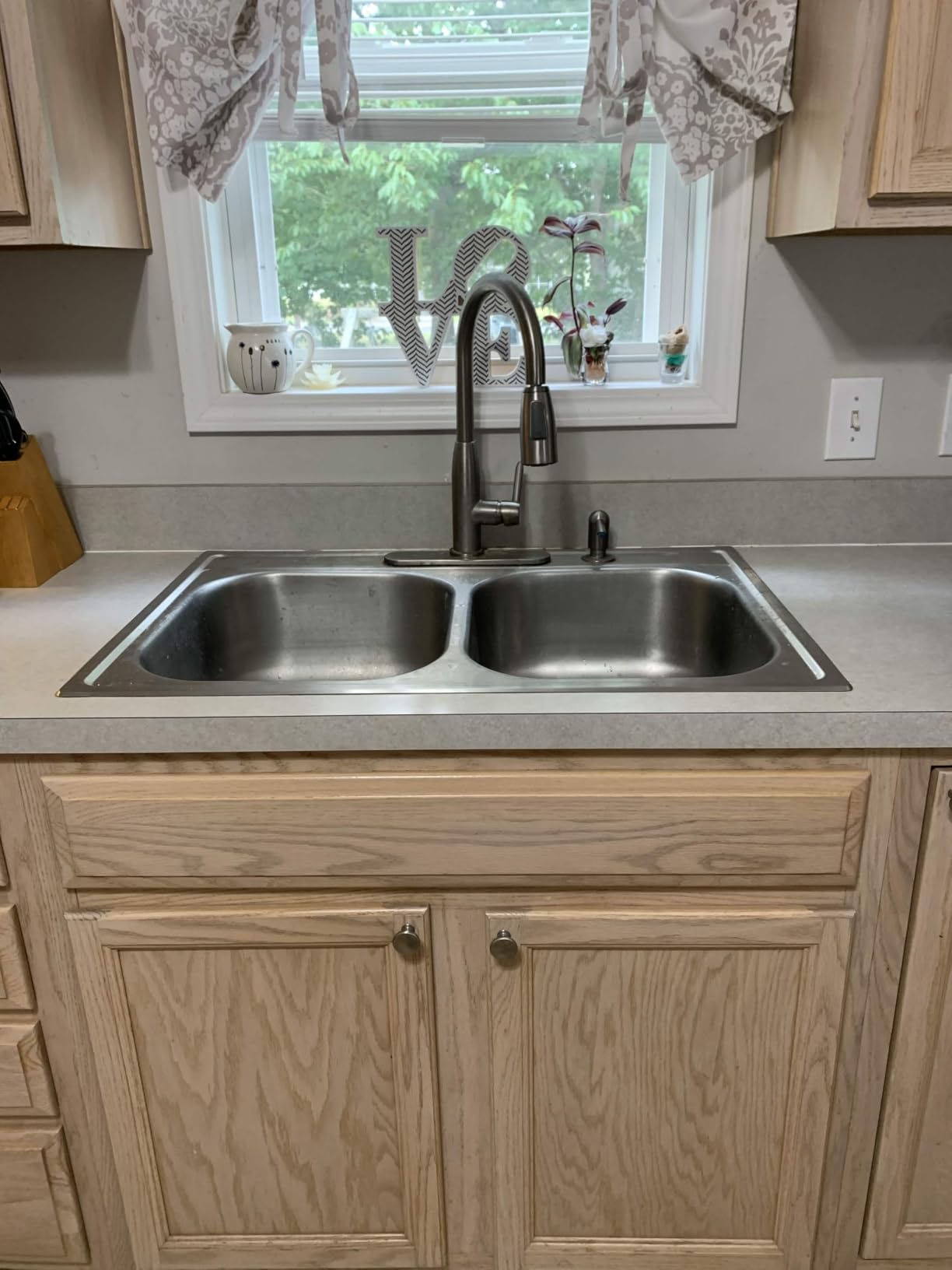 VEVOR Drop In Kitchen Sink 33 Inch Kitchen Sink Workstation, 304 Stainless Steel Top Mount Sinks, Drop-In Single Bowl with Ledge & Multiple Accessories Sink for RV, Prep Kitchen, Bar 33 x 22 x 9inch customer photo 2