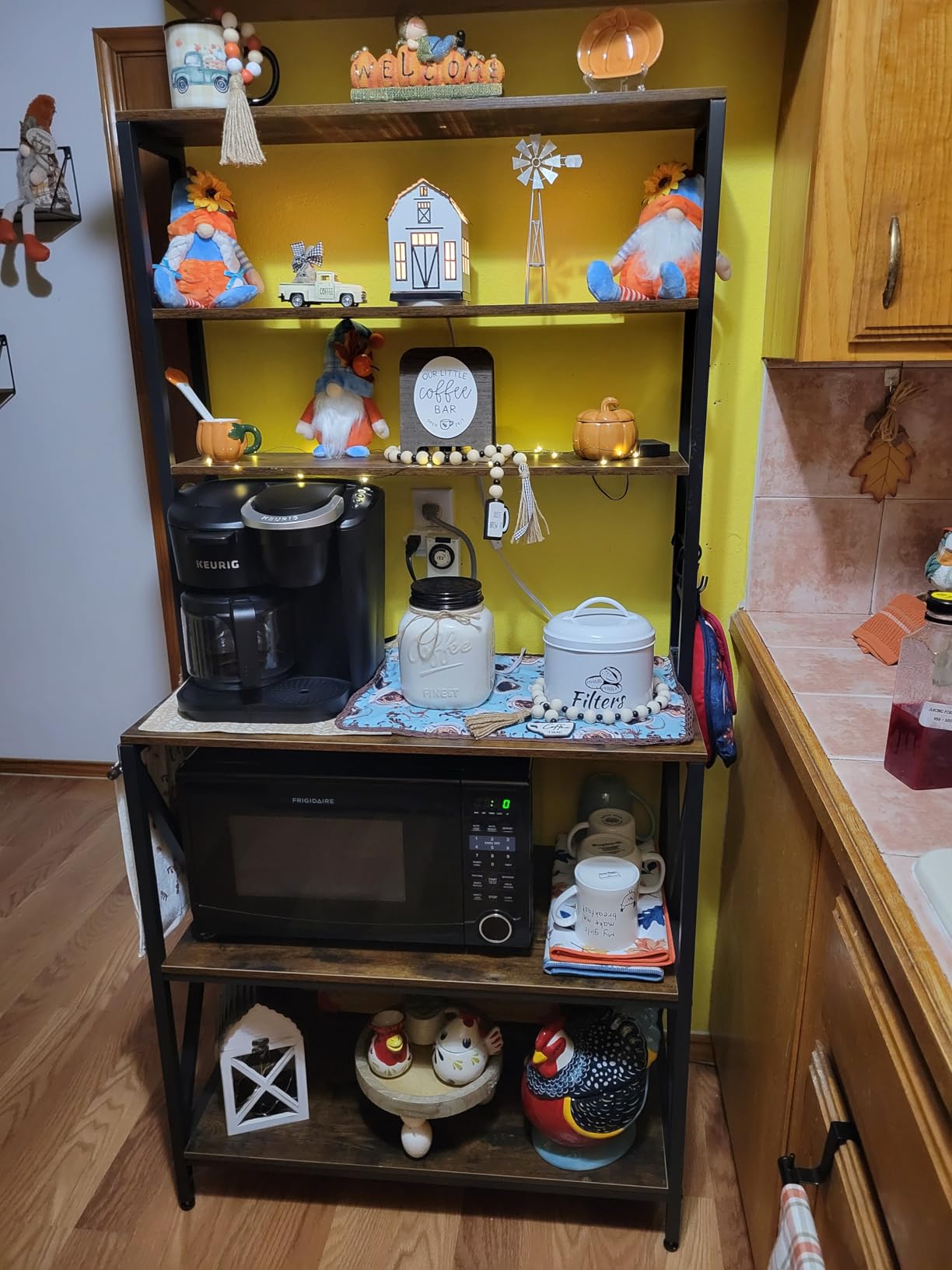 Yaheetech 6-Tier Bakers Rack, 31.5