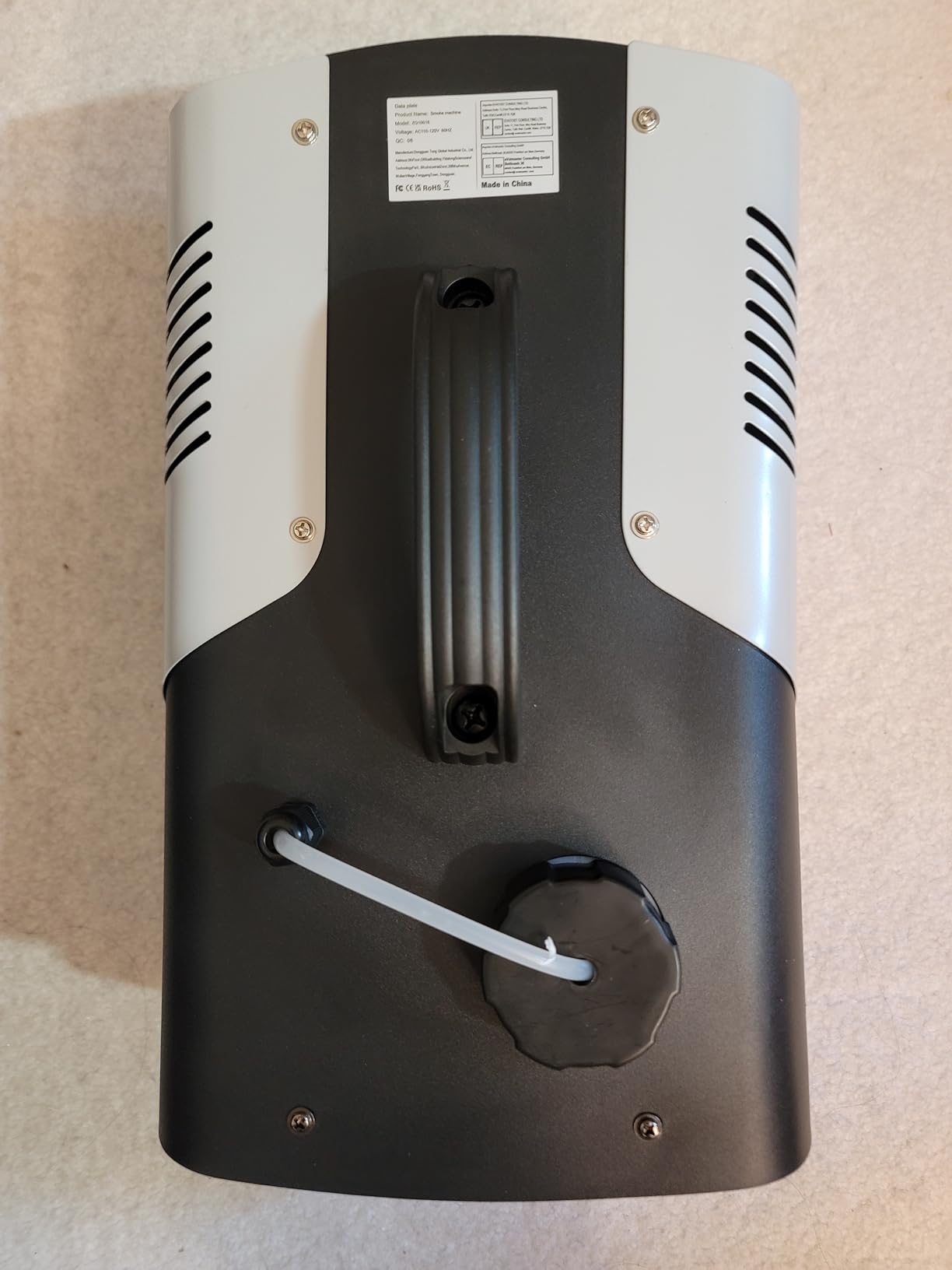 1200W RGB Fog Machine, 6 Colorful LED Lights for Smoke Machine Indoor/Outdoor Use, Perfect for Parties, Weddings, and Stage Effects customer photo 2