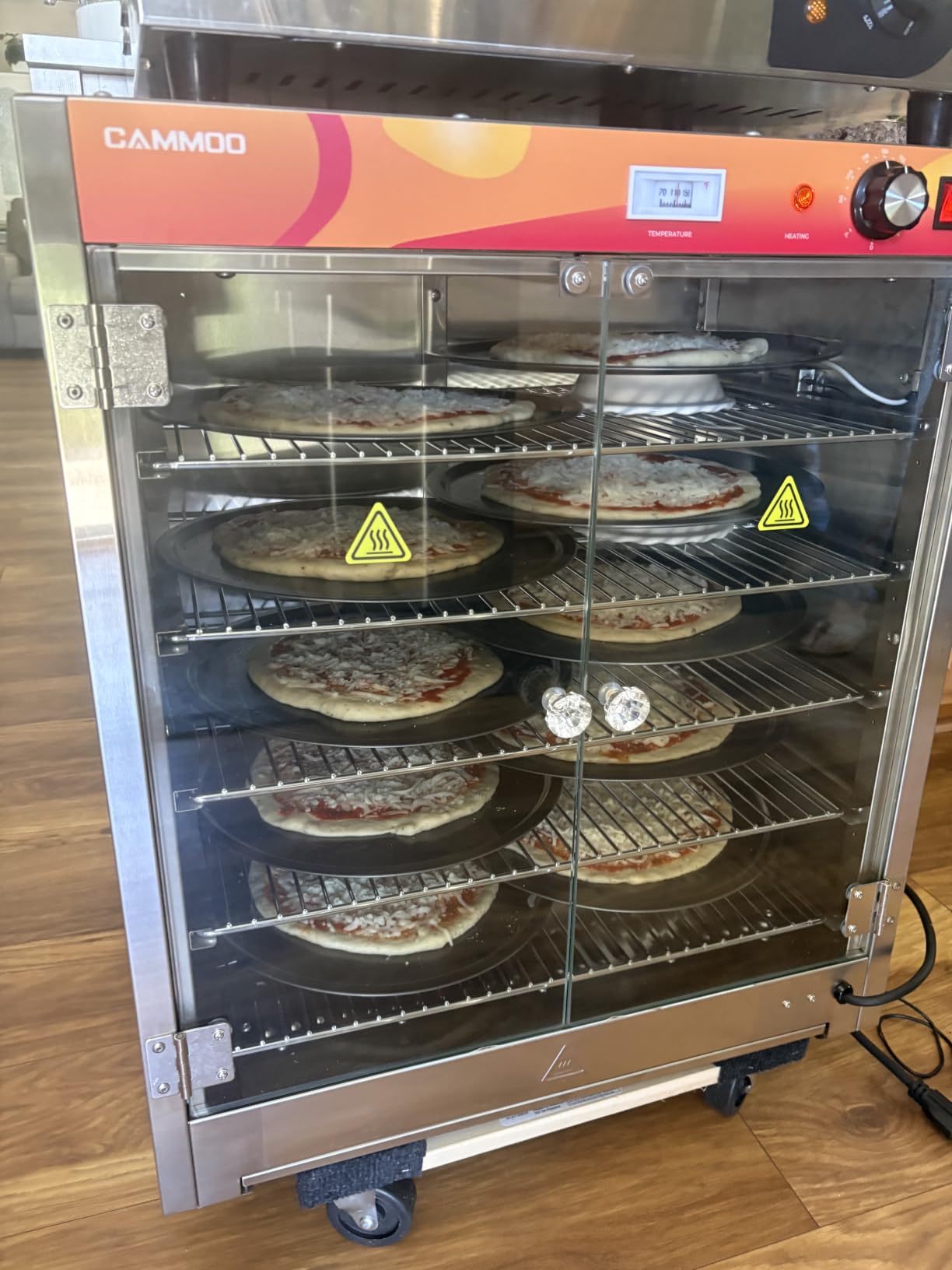 CAMMOO 133Qt 5-Tier 900W Commercial Food Warmer Cabinet customer photo 1