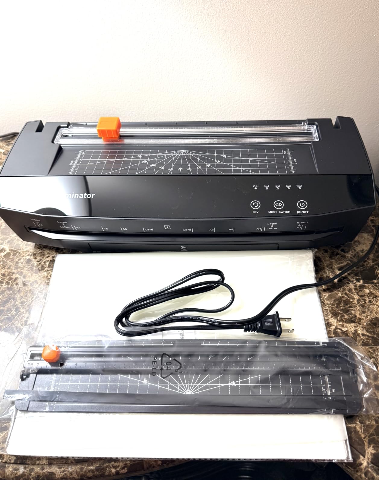 Qfun 3-10 Mil Thermal Laminator Machine 11x17 Heavy Duty Lamination Machine 4-Roller Commercial Laminating Machine 13 inch customer photo 2