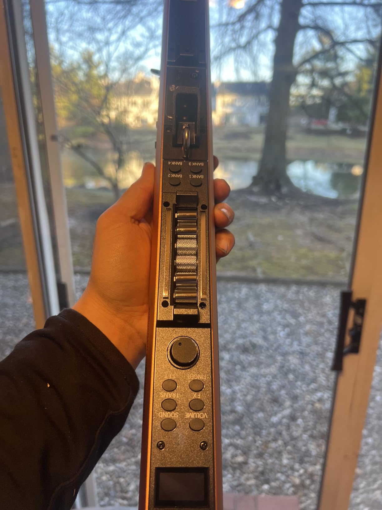 AP 300 Pro Electronic Wind Instrument | Electric Saxophone with 108 Tones, OTG Recording, LCD Display, 6000mAh Battery & Bluetooth for Right-Handed Players(Black) customer photo 2