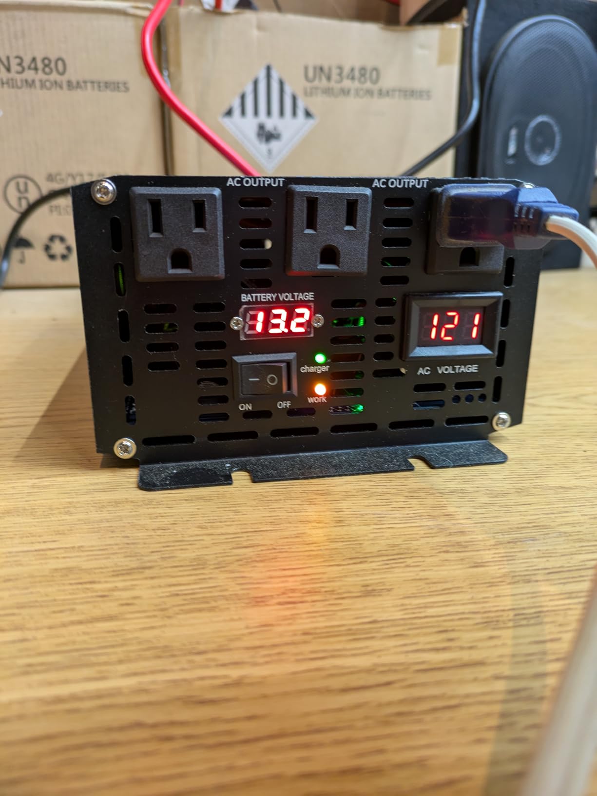 Cantonape 2000W Sump Pump Backup Battery System, Pure Sine Wave Output customer photo 2