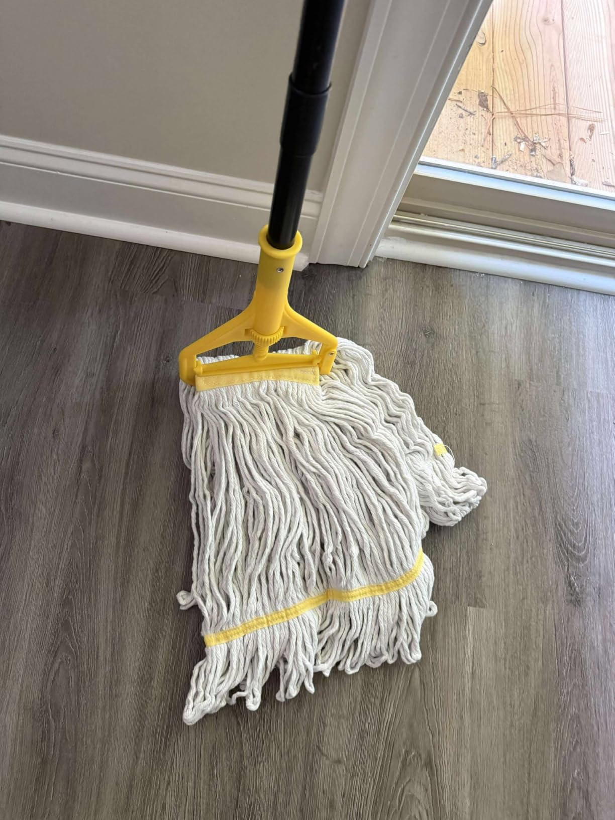 Commercial Mop with 3 Large Replacement Heads,Heavy Duty Industrial Mops | 59