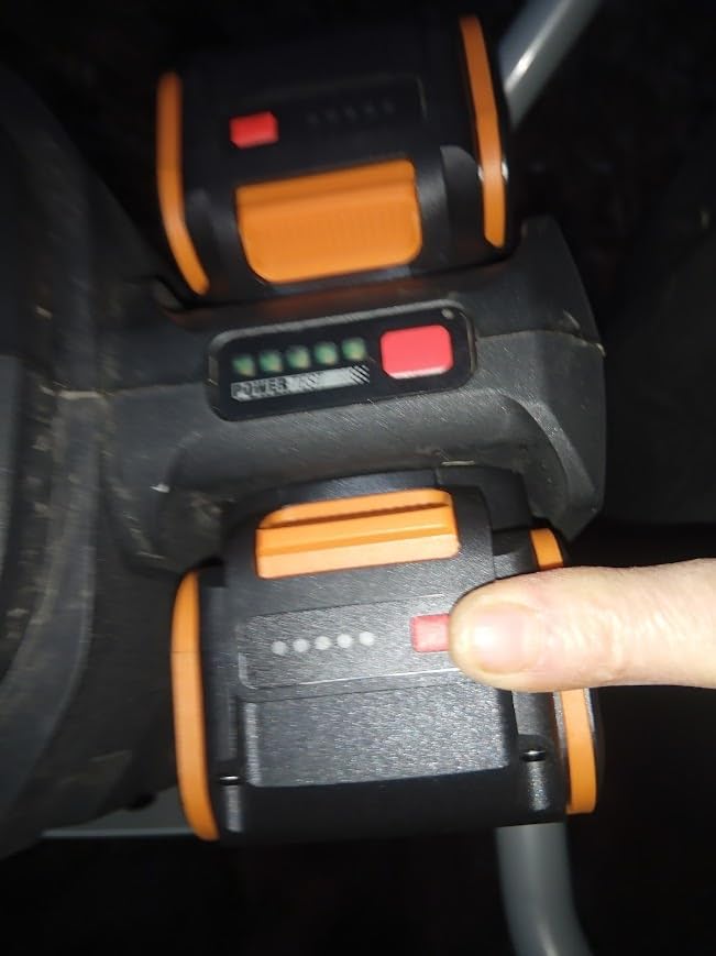 WORX Nitro 40V Brushless Cordless Earth Auger, Electric Post Hole Digger for Fence Posts with Drill Bit 8'', for Garden & Plant, Equivalent to a 45 CC Gas-Auger, Battery and Charger Included, WG865 customer photo 2