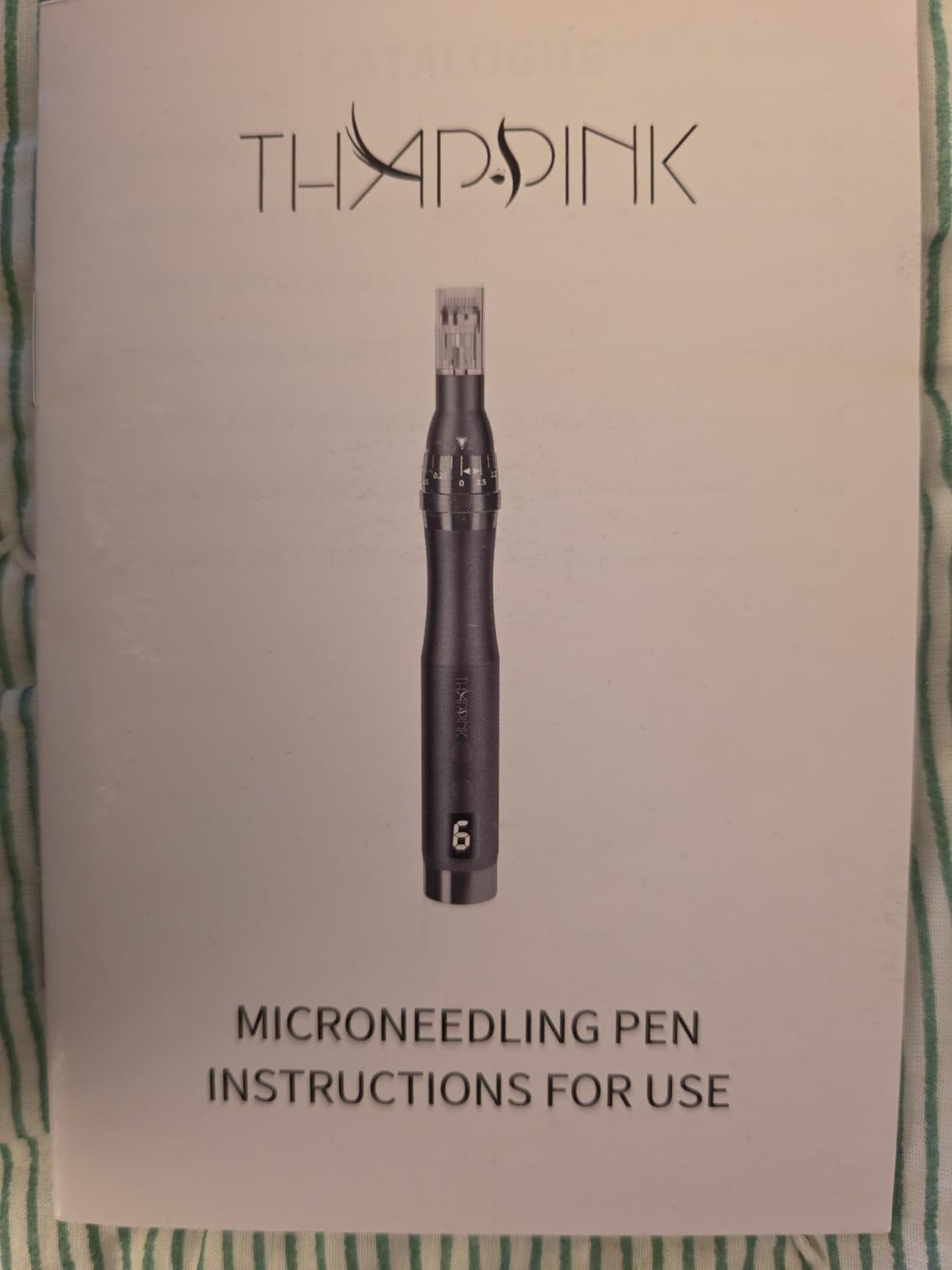Microneedling Pen Microneedle Derma Roller Pen for Face Skin, Microneedle Micro Needle Roller 0.25mm Dermabrasion Roller for Men and Women Home Use customer photo 1