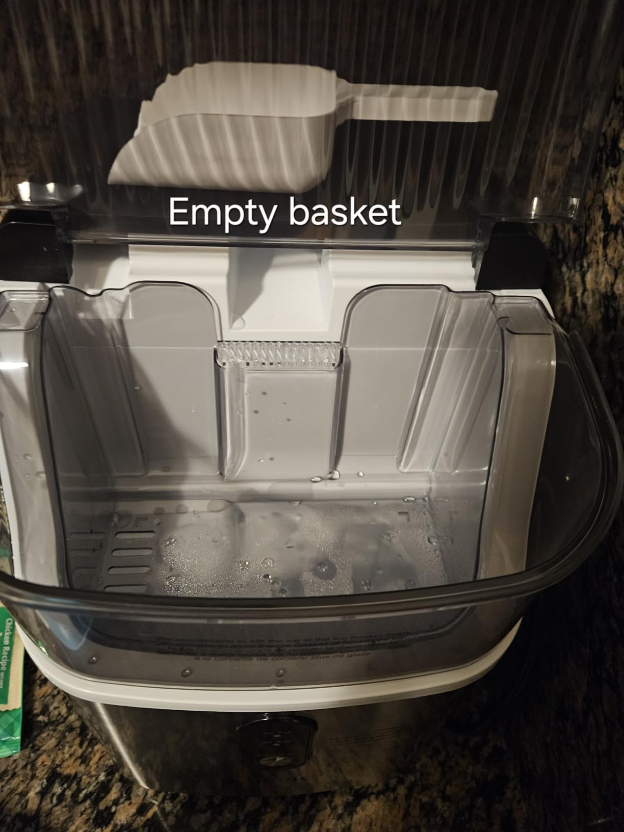 Kismile Nugget Ice Maker Countertop, 35 lbs/Day, Stainless Steel customer photo 2