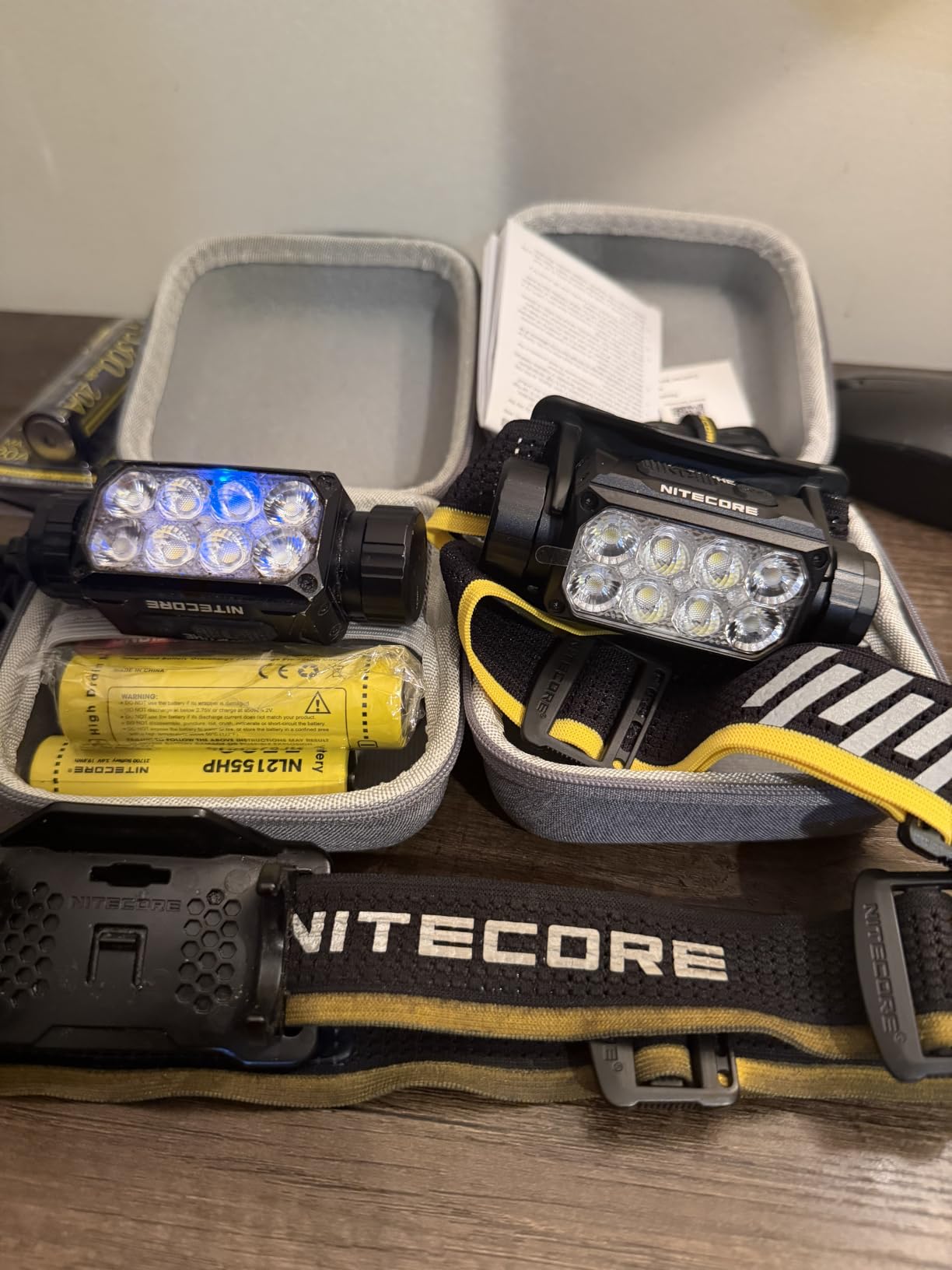 Nitecore HC75 UHE 3000 Lumen USB-C Rechargeable Zoomable Work Headlamp, White and Red Beams for Industrial Work, Night Camping, Hiking, and Hunting, Adjustable Focus with Floodlight and Spotlight customer photo 1