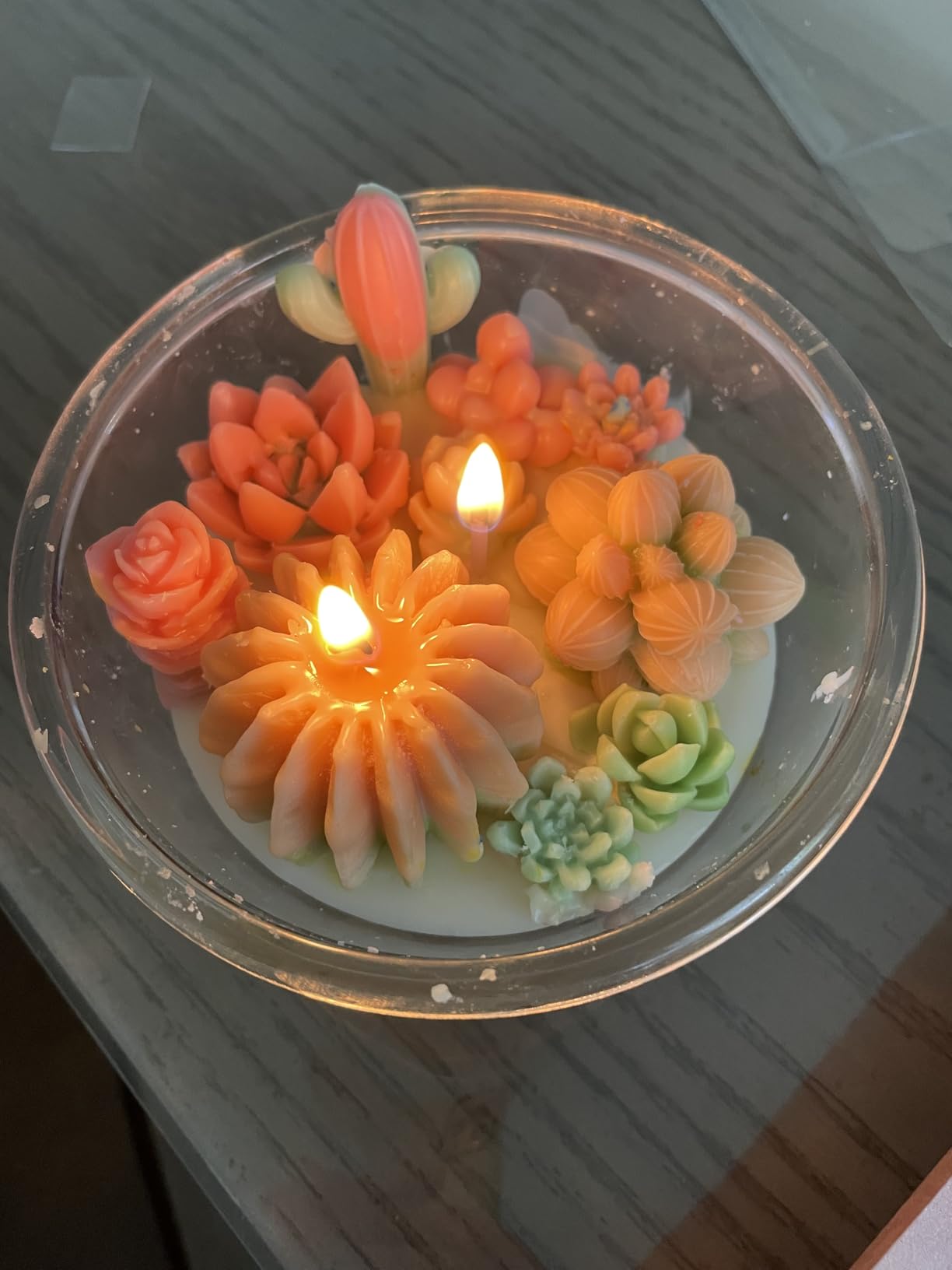 ZEROMX Candle Making Kit for Adults Beginners - 1200g Soy Wax, Digital Wax Melting Pot, Floral Candle Molds, Gift Boxes, Premium Candle Making Supplies, Complete DIY Set, Christmas Craft Gifts customer photo 1