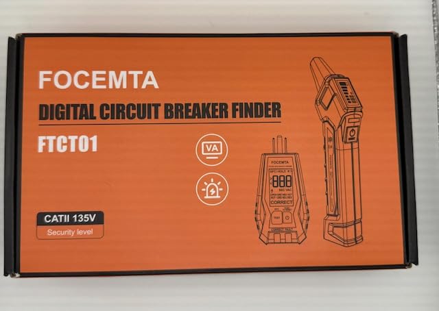 Circuit Breaker Finder Kit with GFCI Outlet Tester for 90-135V AC Circuits,includes Light Socket Adapter, 3-2 Prong Grounding Adapter & Clip adapter,Portable Electrical Tool with Carrying Case customer photo 1