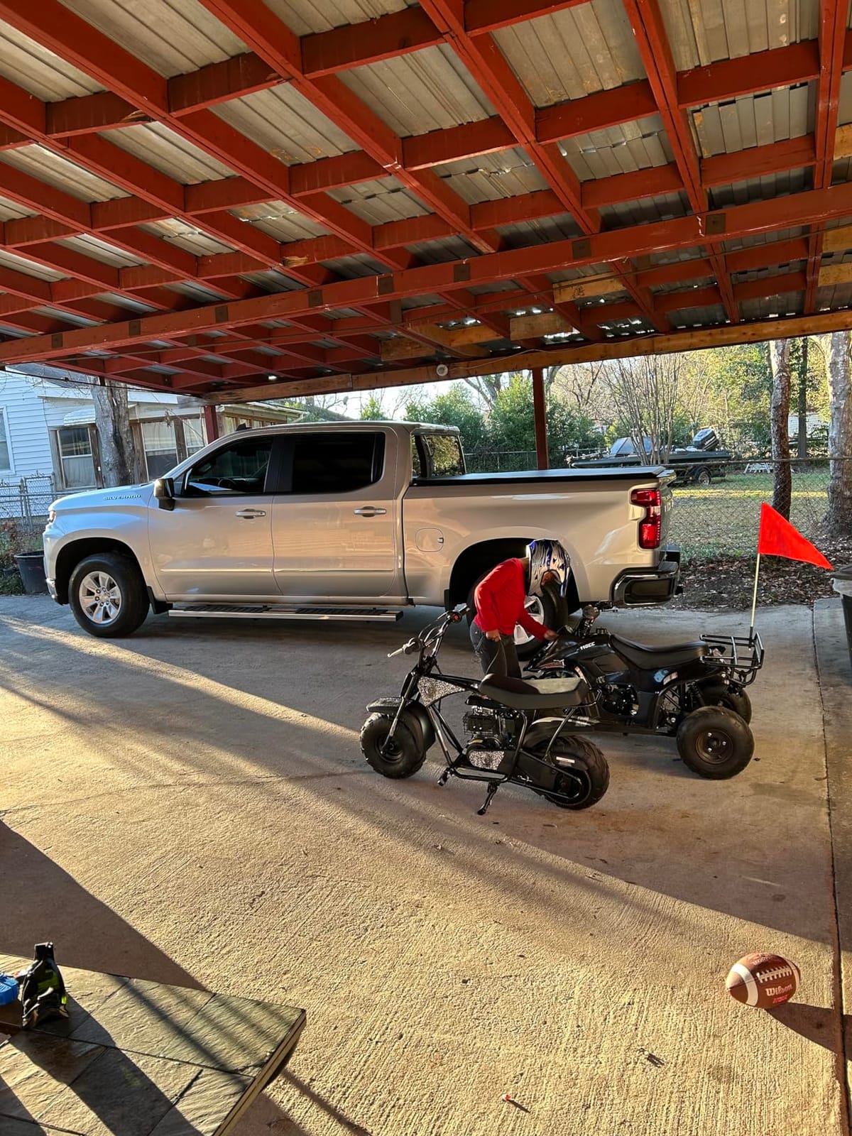 BRM100 Mini Dirt Pit Bike 105cc 4-Stroke Off Road for Teens Adults 220 LBS | 3.5HP EPA-Approved Engine, Up To 30 Mph, Rear Disc Brake, 145/70-6 Knobby Fat Tires, Pull-Start, 90% Assembled, Black, Plus customer photo 1