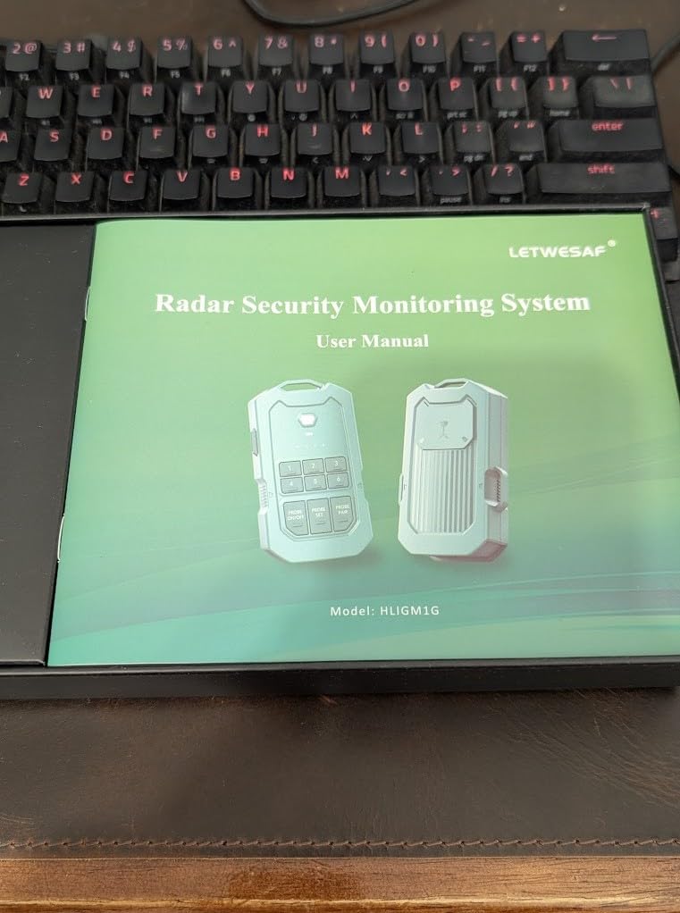 Radar Perimeter Security Alarm, Portable Camping Perimeter Alarm | 24GHz mmWave Radar, 1/2 Mile Range, Weatherproof Wireless Rechargeable Motion Detector Sensor for Outdoor Camping RV Property customer photo 1