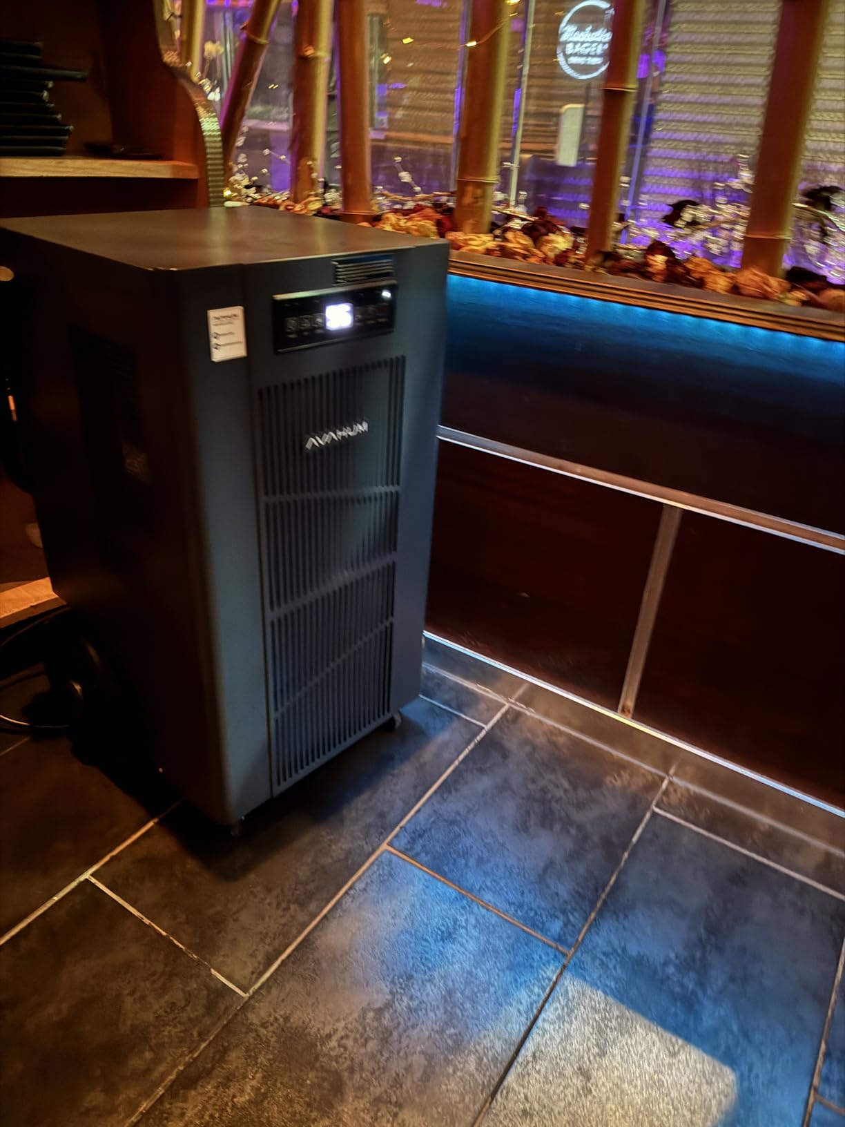 320 Pint Commercial Dehumidifier with Pump, Commercial Grade Dehumidifier for Basement, 24H Timer, 9000 sqft Large Spaces for Industrial, 40Gallon/Day, Auto Defrost, 20A Socket, 5-Year Limited Warranty customer photo 1