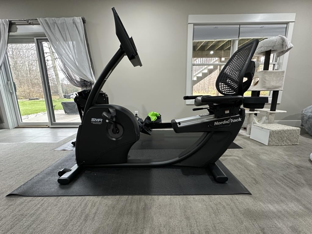 NordicTrack G LE Upright Bike | Smart Upright Exercise Bike Offers Twenty Four Digital Resistance Levels For High Intensity Home Gym Cardio Workouts customer photo 1