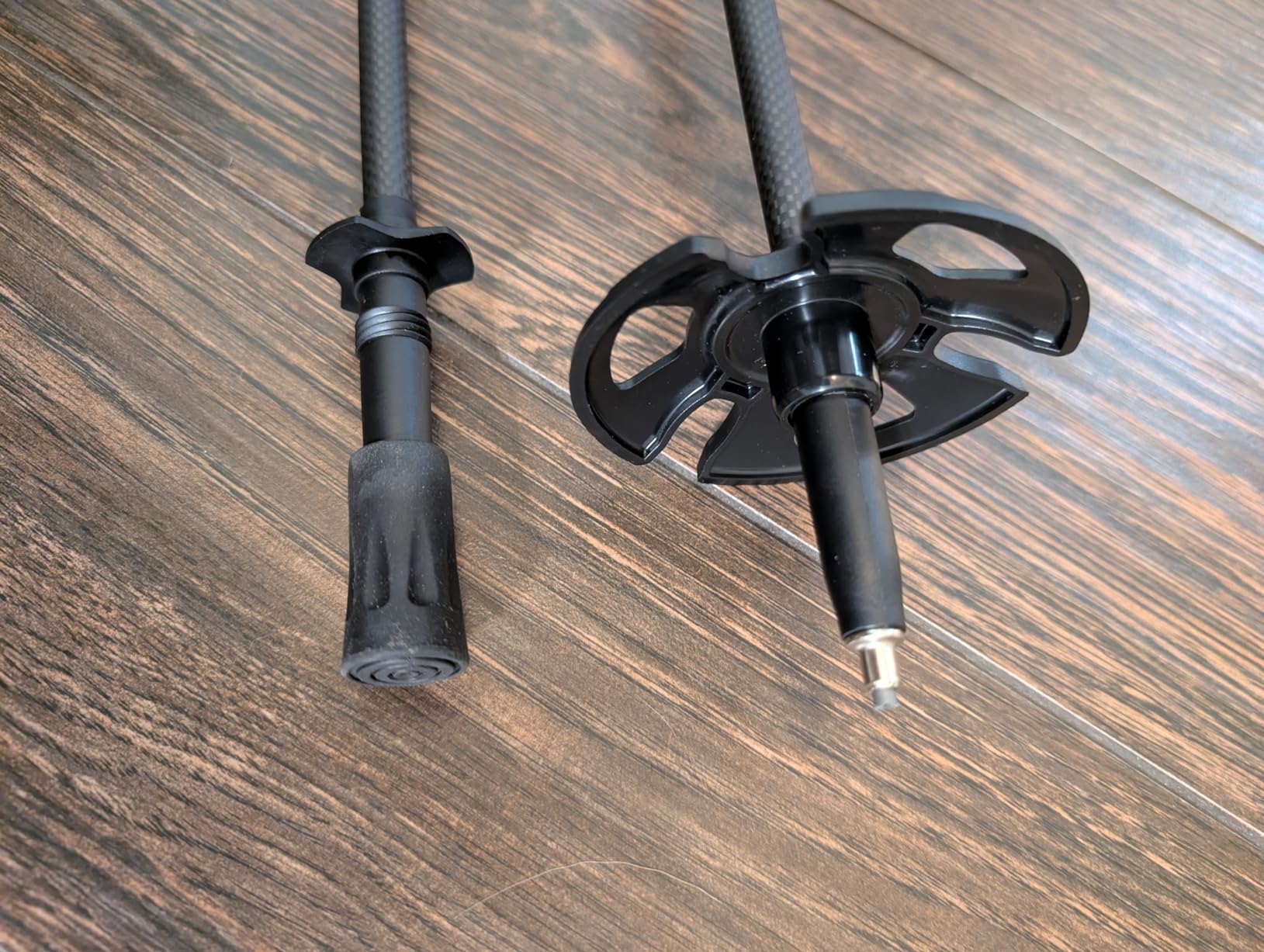 Strider X Carbon Fiber Trekking Poles Adjustable Hiking Poles | with Quick Lock, Compact for Backpacking, Camping & Travel - Glacial Wave customer photo 2