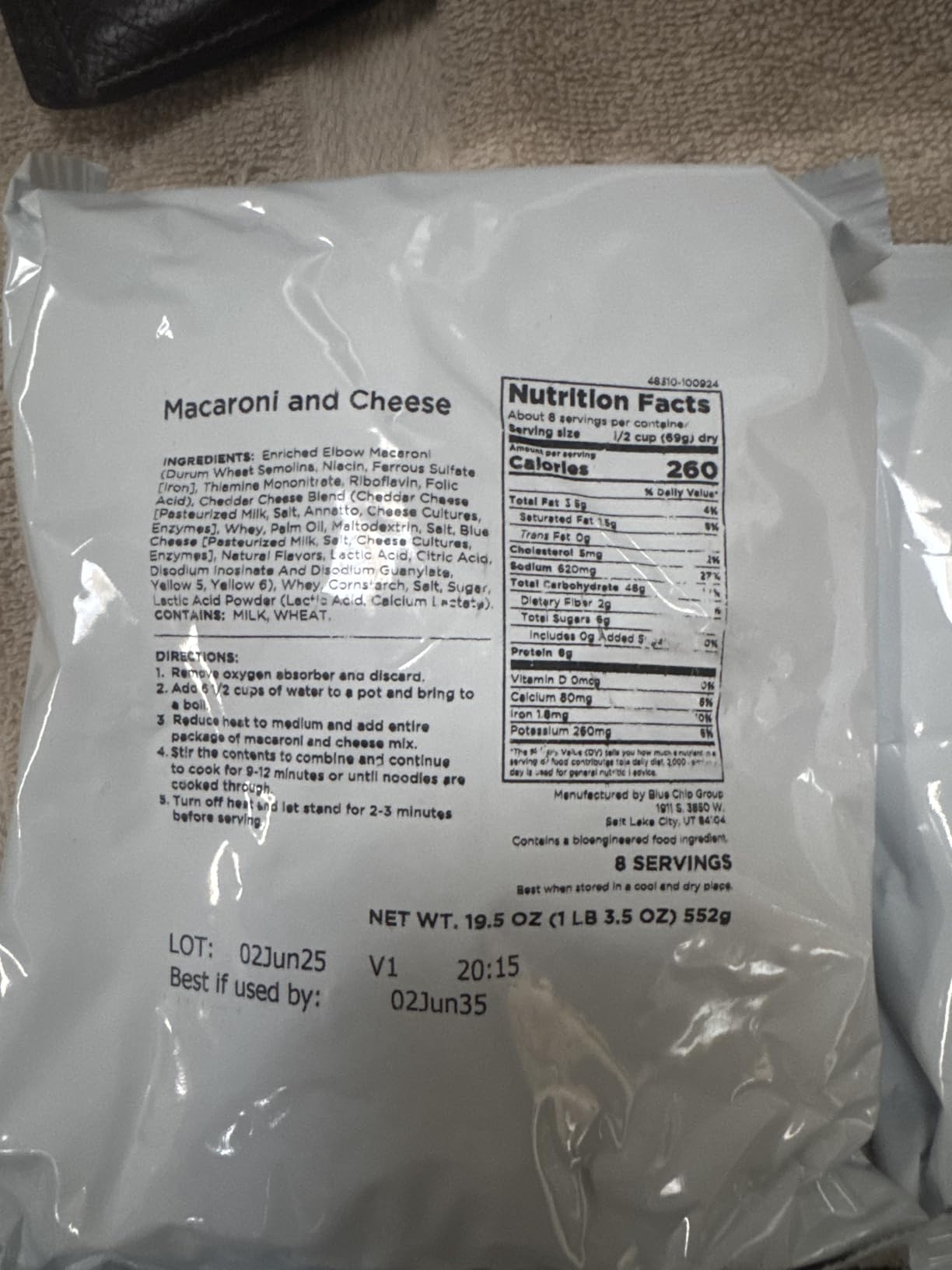 Augason Farms 45 Days Emergency Food Supply Kit, Dehydrated Meal Survival Food Bucket for 1 Person - 281 Servings customer photo 1