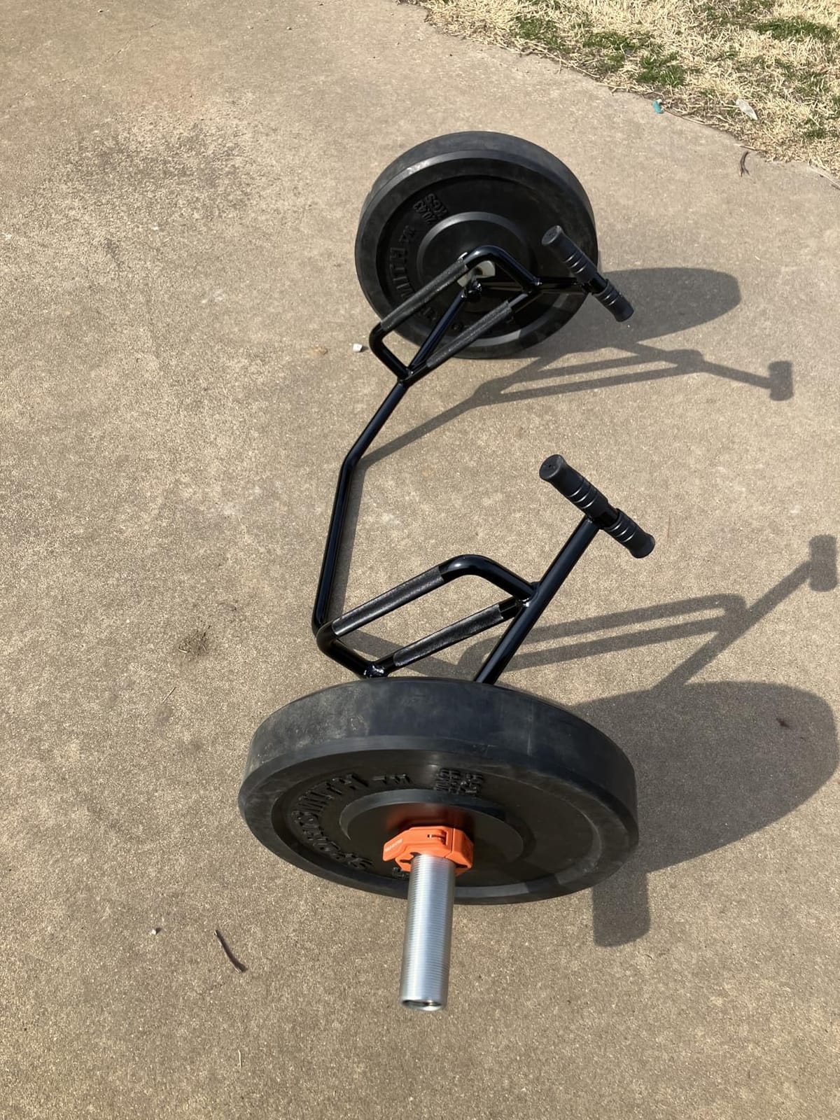 Bells of Steel Trap Bar, Open Ended Hex Bar Deadlift & Olympic Trapbar for Weight Lifting, Heavy Duty Hexagonal Dead Lift Bar with Rotating Sleeves, Built-in Jack, 700lb, for Commercial & Home Gym customer photo 2