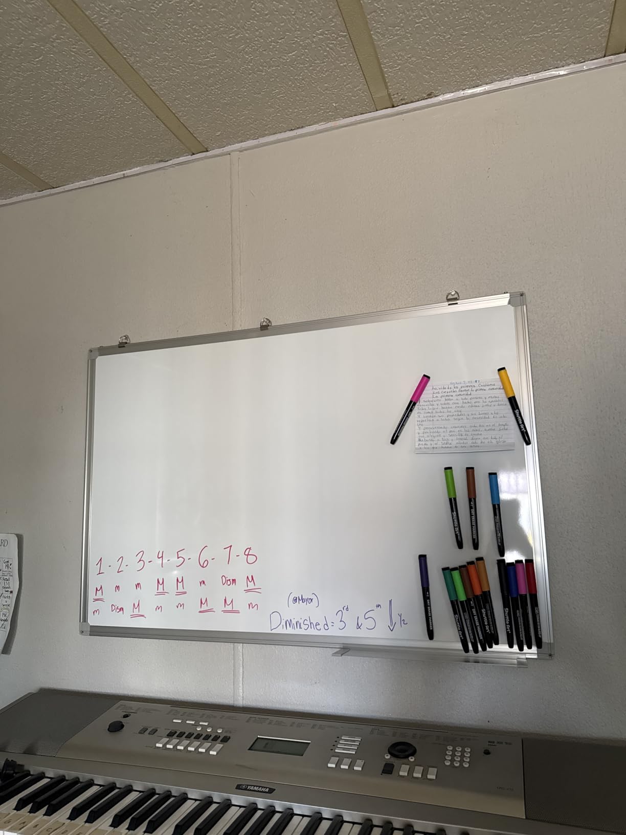 Magnetic Whiteboard Dry Erase, 48 x 36 inch Large White Board for Wall, Foldable Aluminum Frame Hanging Whiteboards for Home Classroom Office customer photo 1
