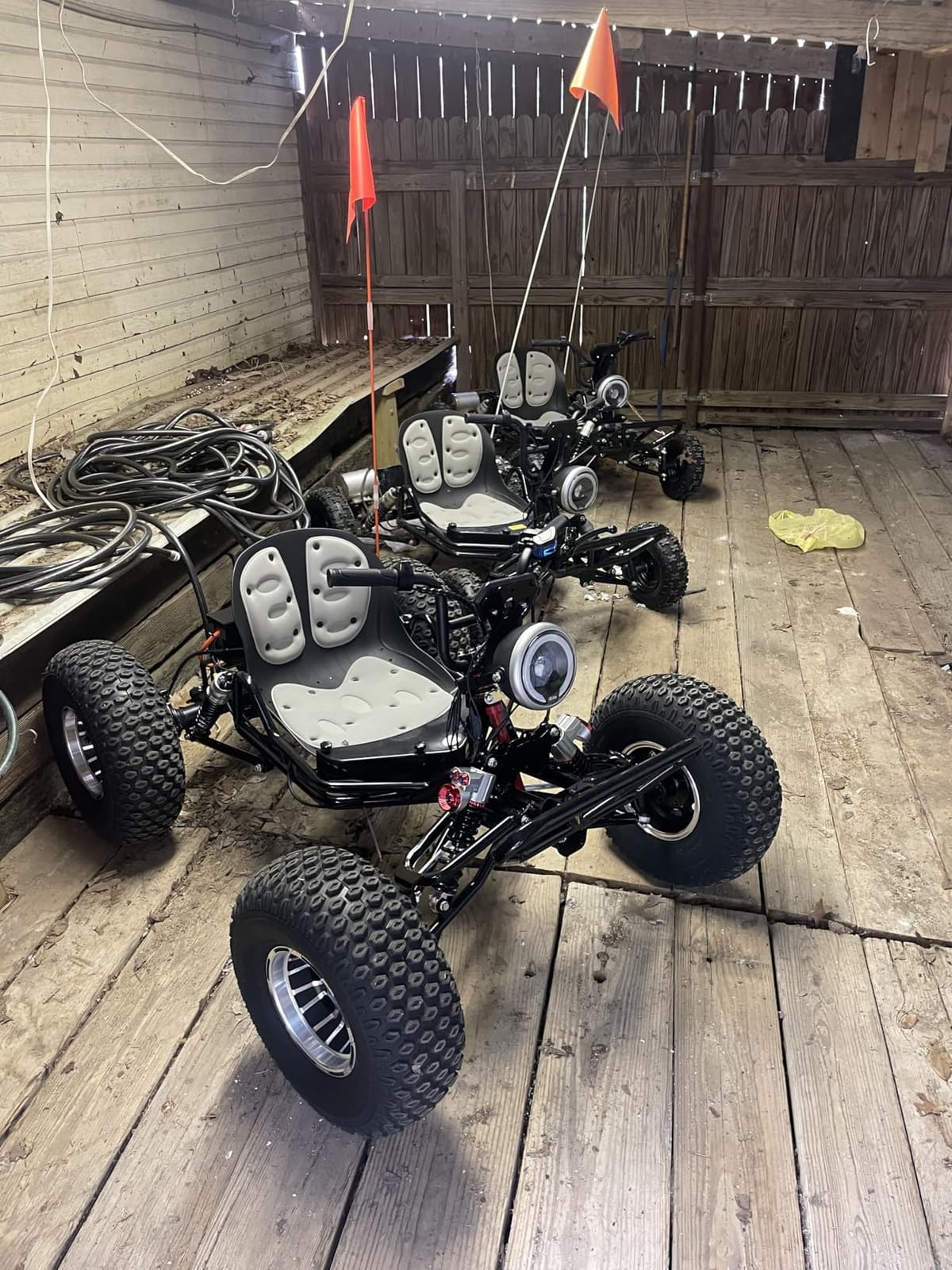 48V 20Ah Electric Off-Road Go Kart for Adults & Teens (Red) customer photo 2