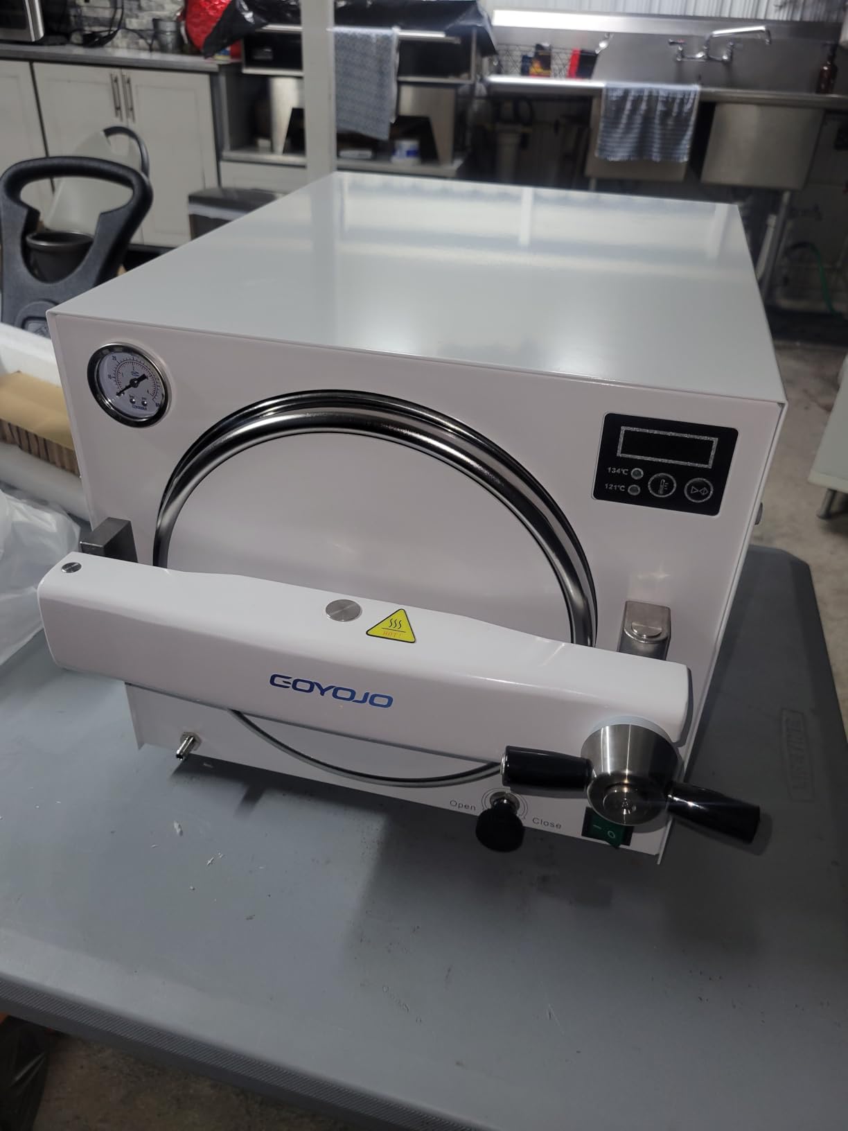 18L Autoclave Sterilizer - Tabletop Class N High Pressure Steam Sterilizer with Digital Control, Fast Cycle & Secure Door Lock - for Tattoo, Dental, Beauty Salon & Lab customer photo 2