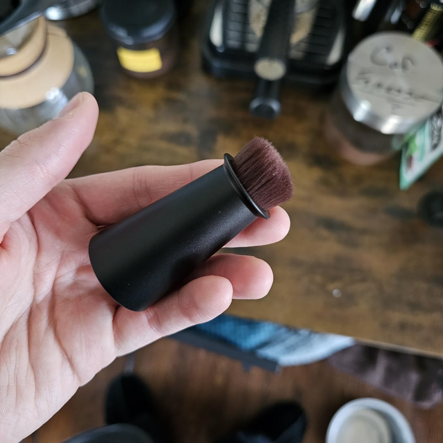 Conical Burr Coffee Grinder, Anti-Static, 0.1s Single/Double Shot Timer, 34 Grind Settings customer photo 2