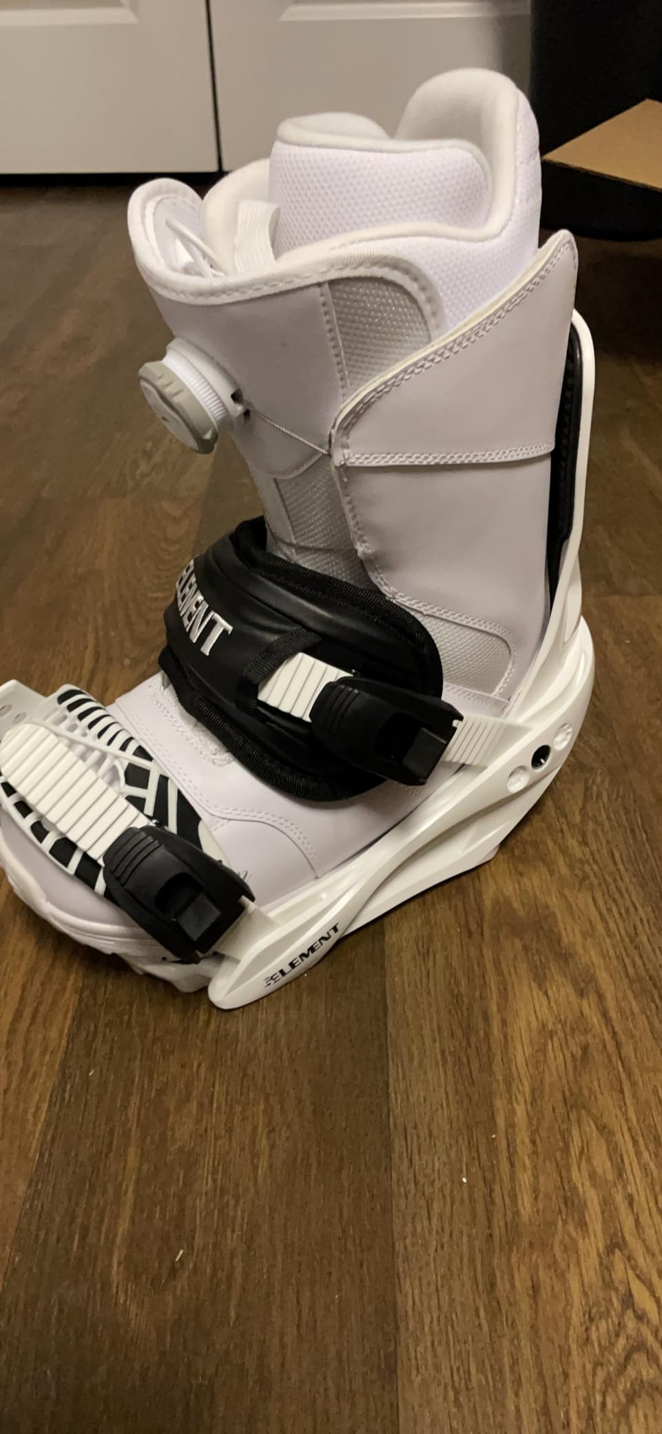 Summit Stealth Adult Snowboard Bindings for Men-Designed for New or Replacement Snowboards. Universal bindings disc and Hardware for Beginner to Intermediate customer photo 2