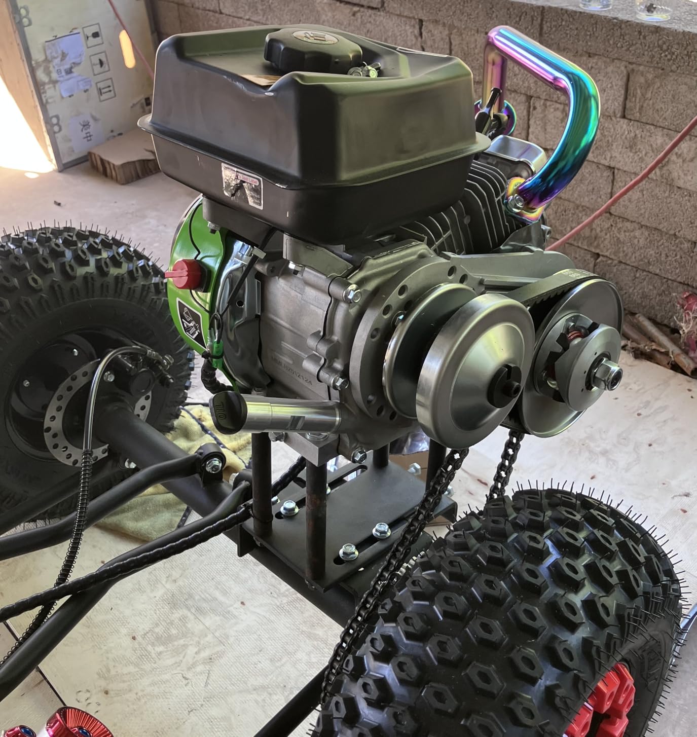Go Kart, 2000W Motor Electric Go Kart for Adults & Kids customer photo 1