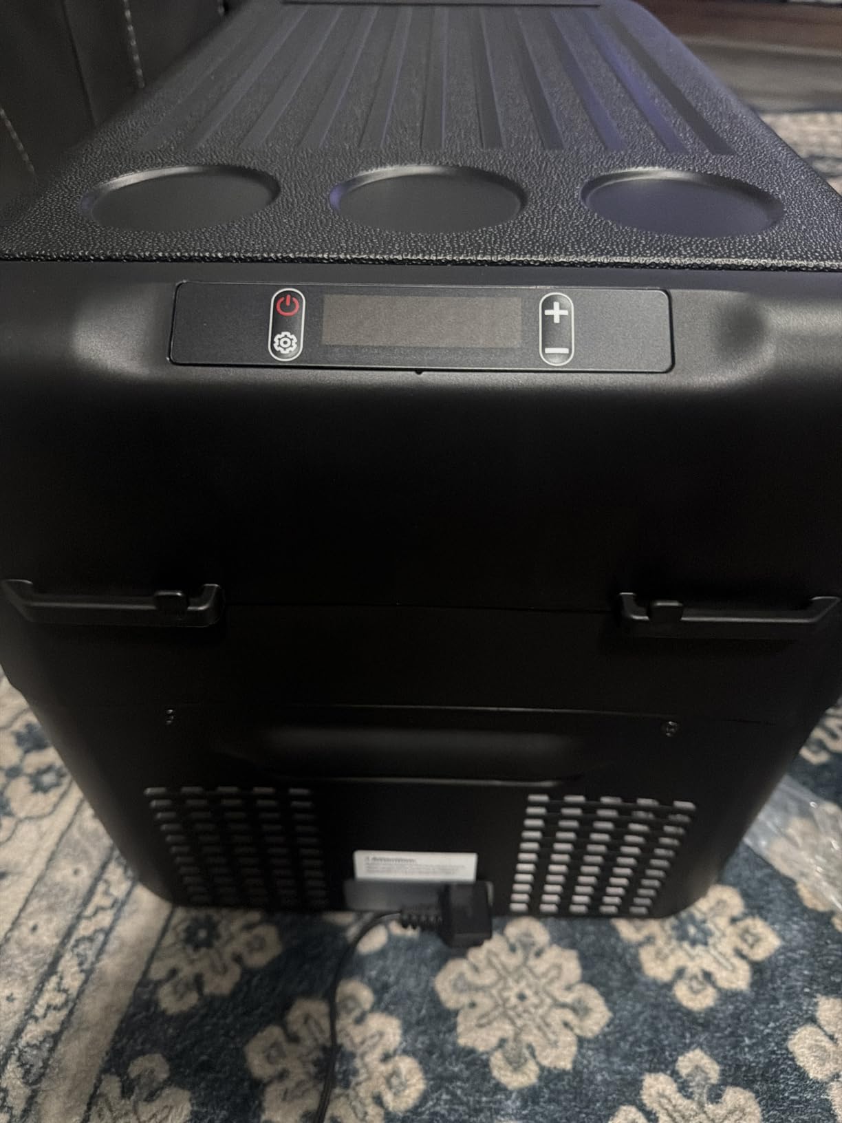 Feelfunn 12V Refrigerator - 27QT(25L) Portable Freezer, Electric Cooler for Car, Truck, RV, Van, Camping & Road Trip, Fast Cooling Fridge with 12/24V DC & 110-240V AC for Vehicle & Home Use,-4~68F customer photo 1