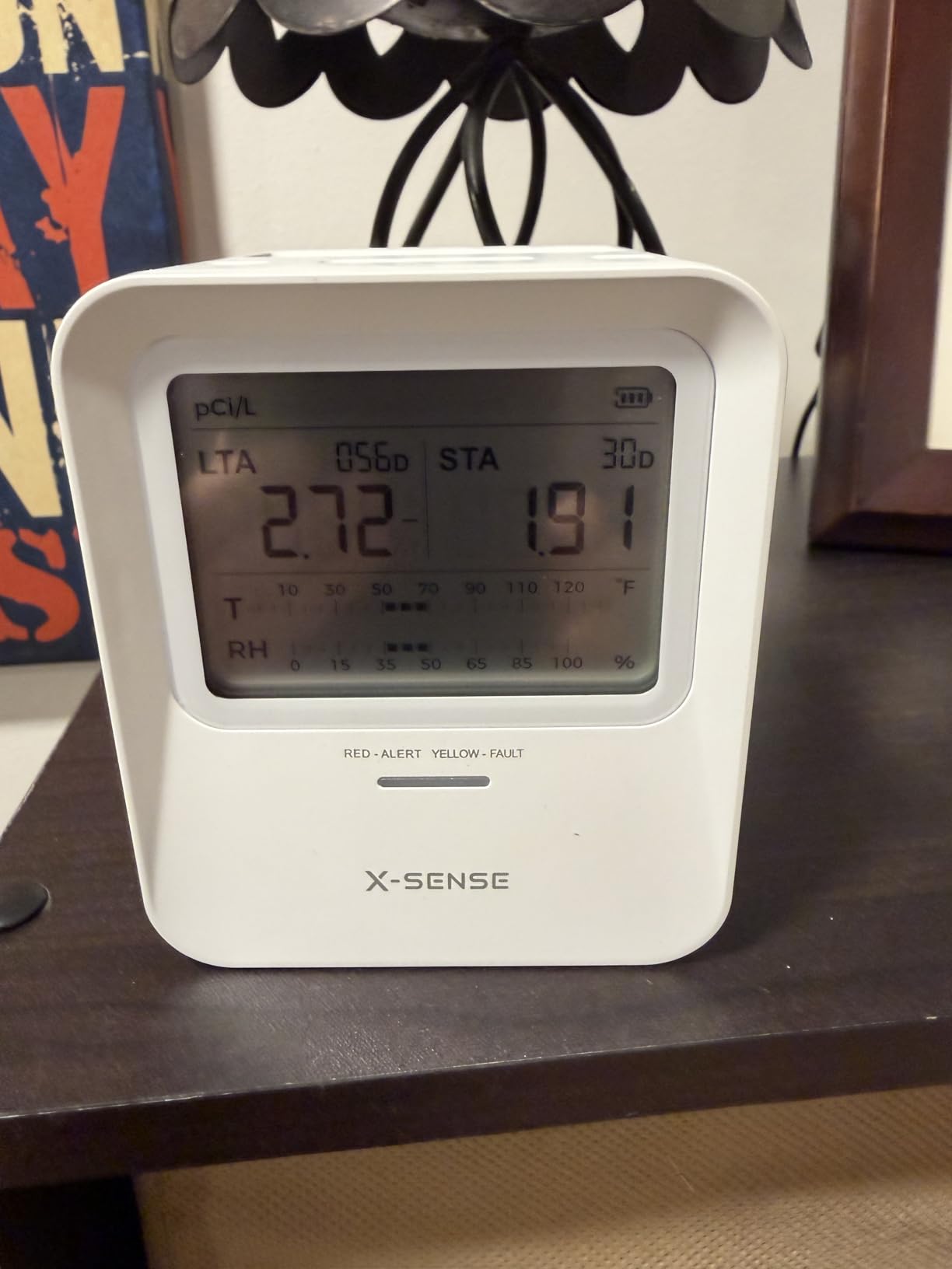 X-Sense Radon Detector for Home, Audible & Visual Alerts, XR0B-SR | Up to 90% Accuracy in 7 Days, 999-Day Radon Tracking, One-Touch Reset, Multi-Room Use customer photo 1