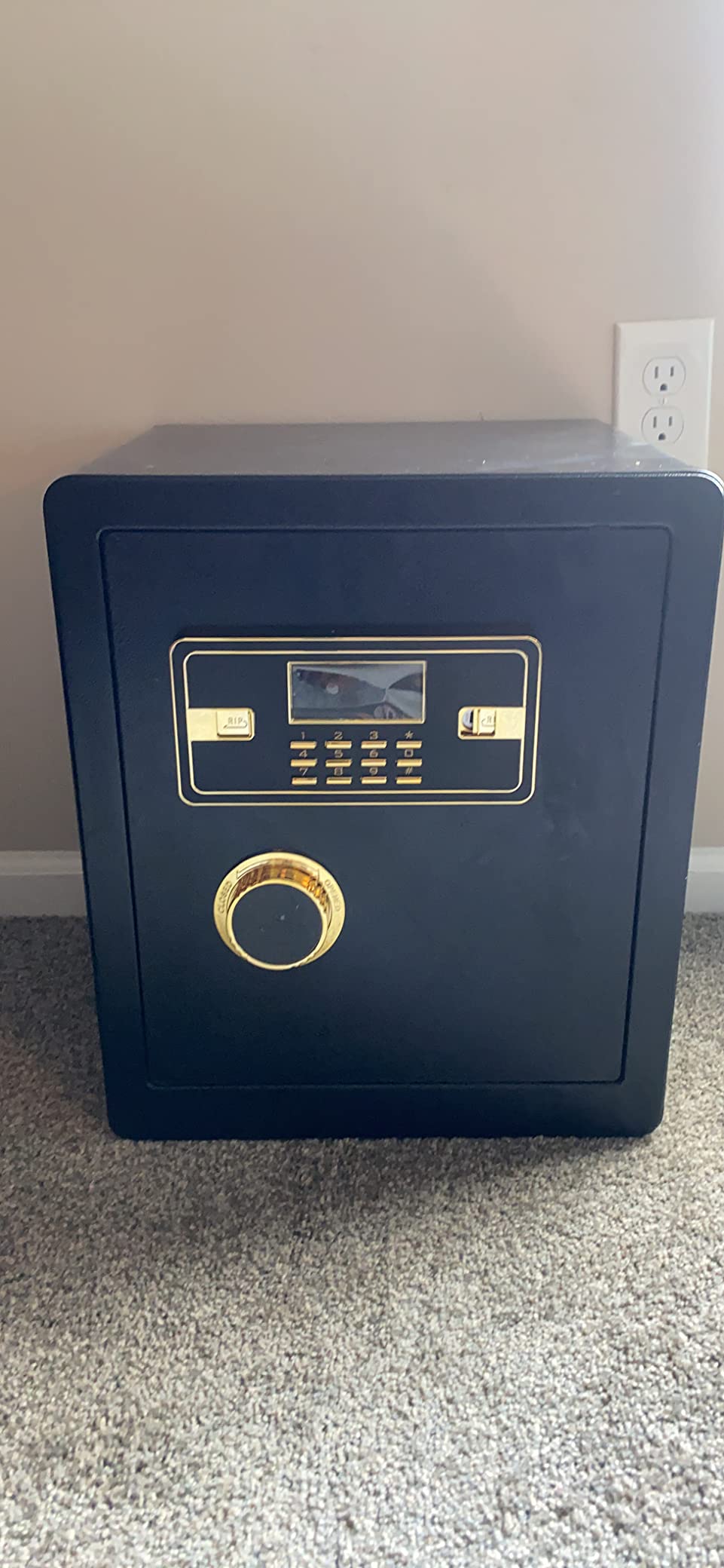 5.6 Cuft Drop Safe Box for Business, Money Safe with Quick Place Drop Slot, Digital Keypad, Anti-theft Alarm, Fireproof Bag customer photo 1