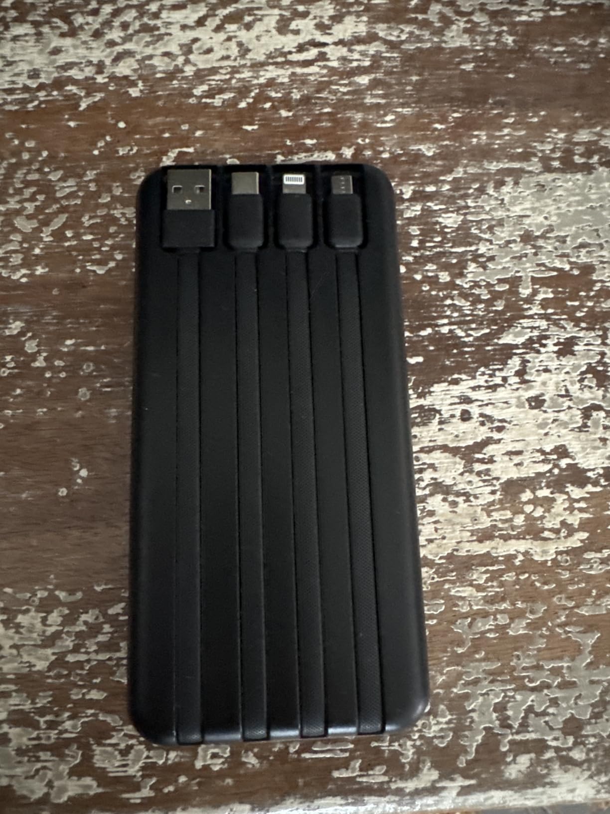 Portable Charger,50000mAh Power Bank Built-in Cable, 22.5W PD USB C In & Out Fast Charging, External Battery Pack with 6 Output & 2 Input, Travel Camping Essential for iPhone 17/16/15/14/13/12(Onyx) customer photo 1