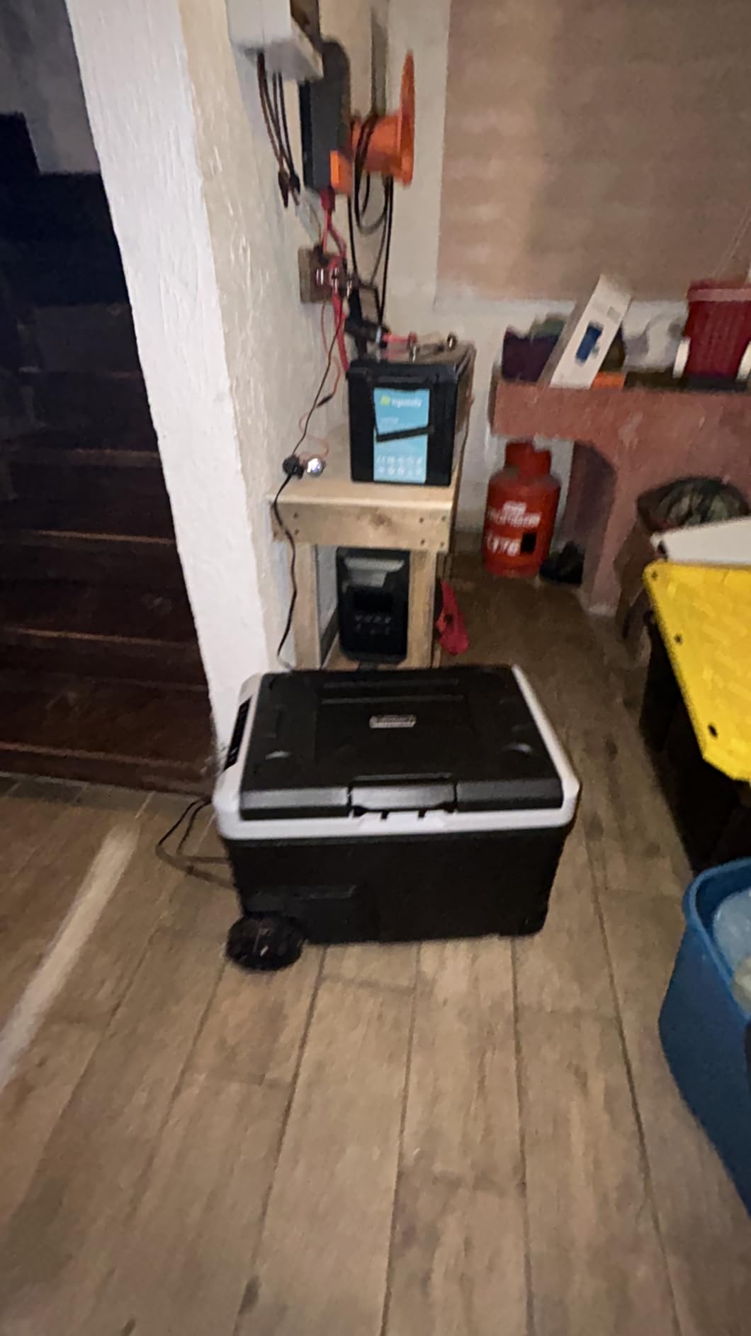 EUHOMY 12 Volt Refrigerator, 53QT(50L) Electric Cooler, Portable Freezer 12V/24V DC 100-240V AC, 12V Fridge -4F~68F, 12V Cooler with Wheels & 2 Baskets for Travel,Camping,Truck,Boat customer photo 2