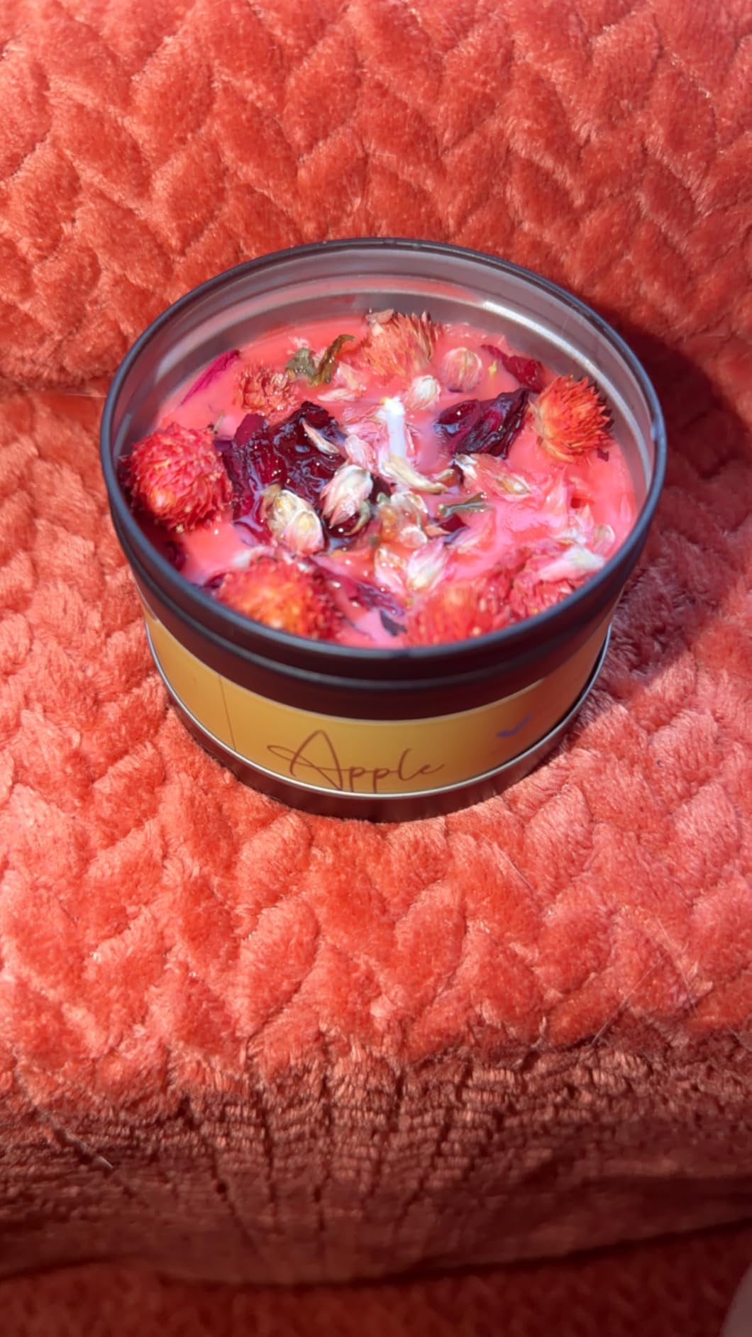 FUHITIM Soy Candle Wax Kit for Candle Making 10 lbs Bag, Premium Natural Soy Wax Flakes, No additives and Pure, 100 Cotton Candle Wicks, Fragrance Oils, Dried Flowers & Pigment Colors customer photo 2