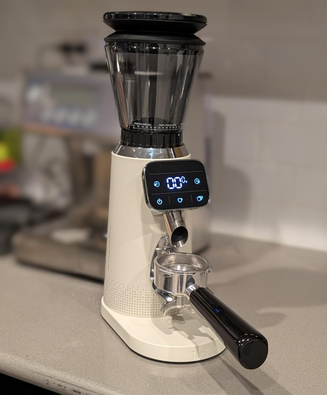 Tuni G2 Conical Burr Coffee Grinder, 70 Grind Settings, Stainless Steel customer photo 1