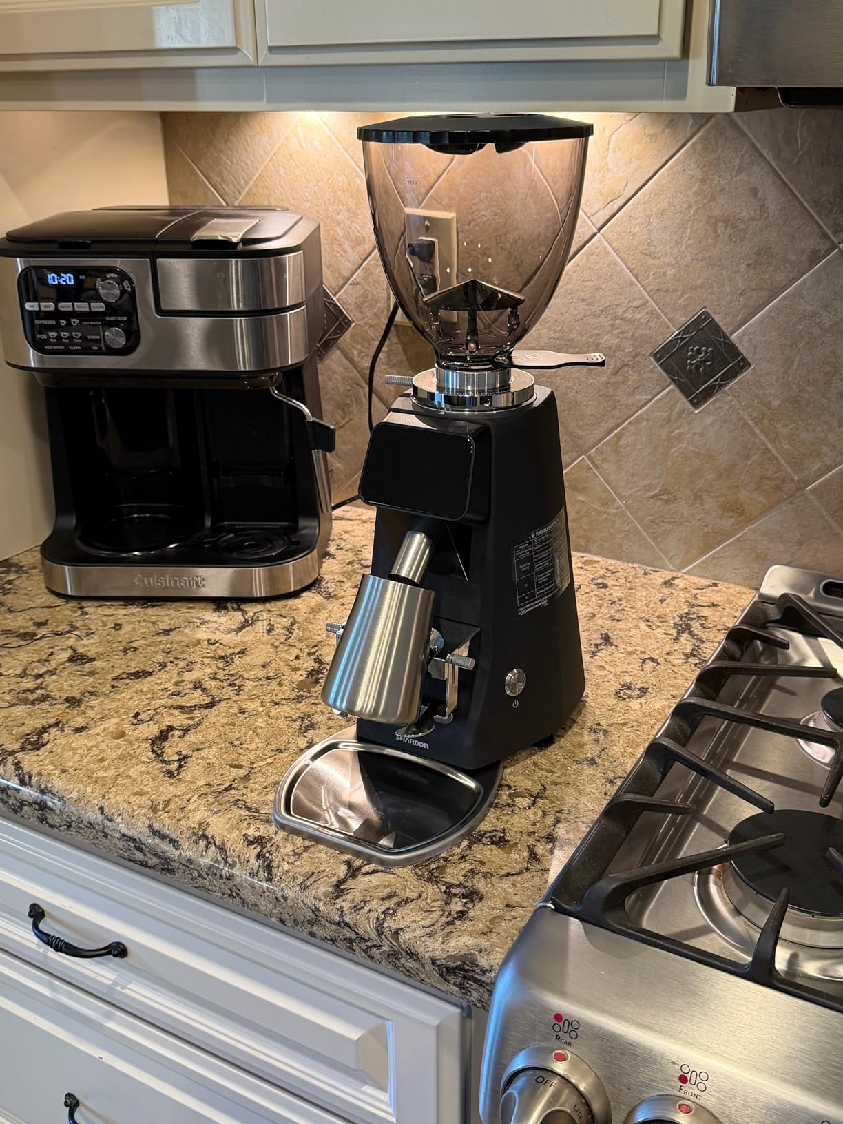 SHARDOR 64mm Burr Coffee Grinder, Electric Espresso Coffee Grinder for Home Use customer photo 2