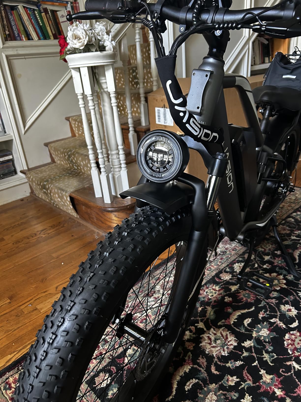 Jasion EB5 MAX/Ultra Electric Bike for Adults with 2000W/2500W Peak Motor, 48V 15Ah (720Wh)/52V 20Ah Battery Electric Mountain Bike, 26'' x 4'' Fat Tire Ebike, 28+MPH Speed, Cruise Control customer photo 2