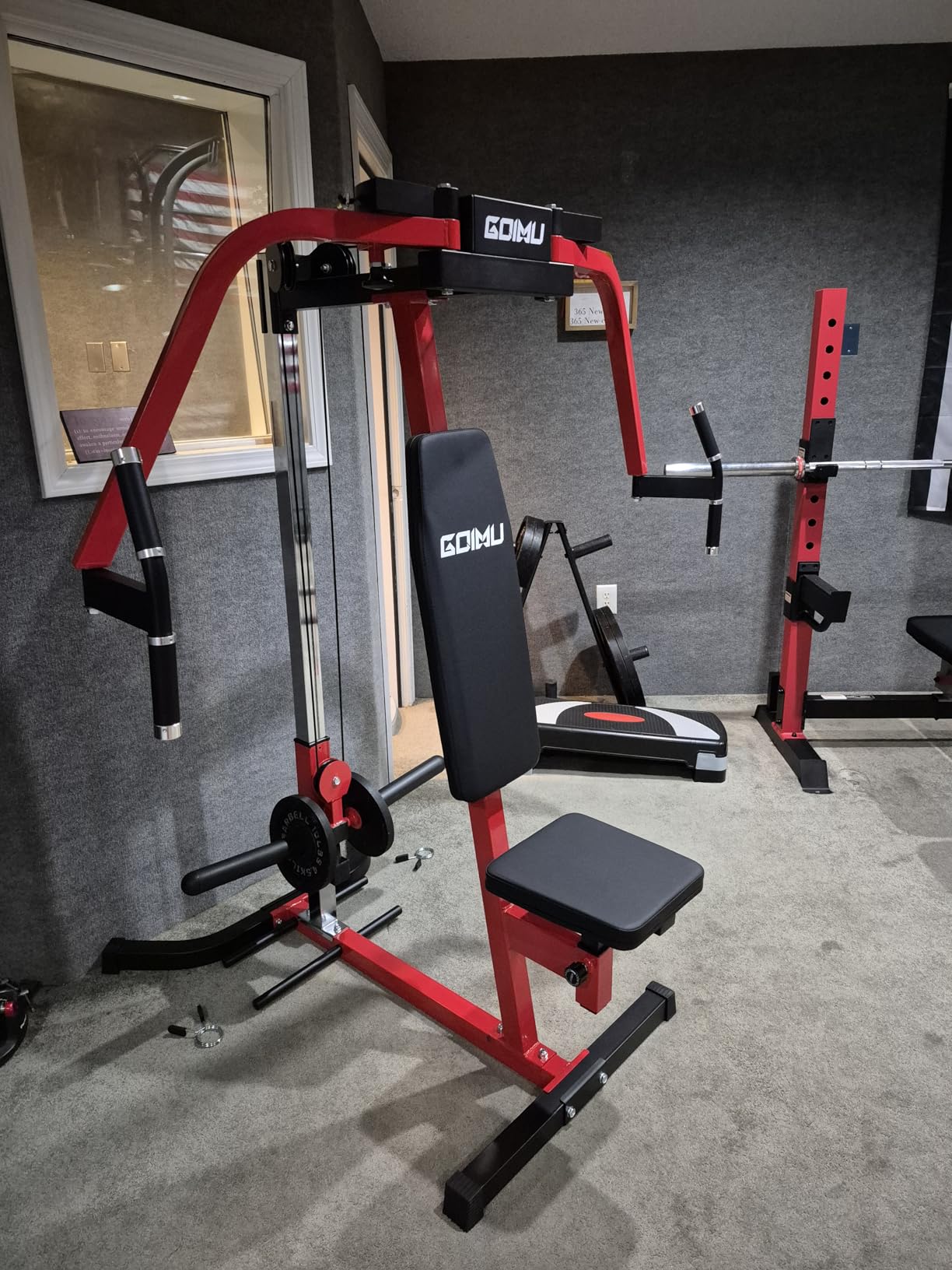 Chest Fly Machine, CF01-PRO PEC Fly and Reverse Delt Machine, Upper Body Workout Equipment with Adjustable Backrest for Pectoral and Rear Deltoid, Chest Training Machine for Home Gym customer photo 2