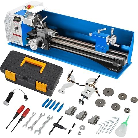 Mini Metal Lathe 9x30 Inch - 1100w Powerful Motor, 0-3000 RPM Variable Speed, Precision Benchtop Lathe with 3-Jaw Chuck, Metal Gears & Accessory Tool Kit customer photo 1