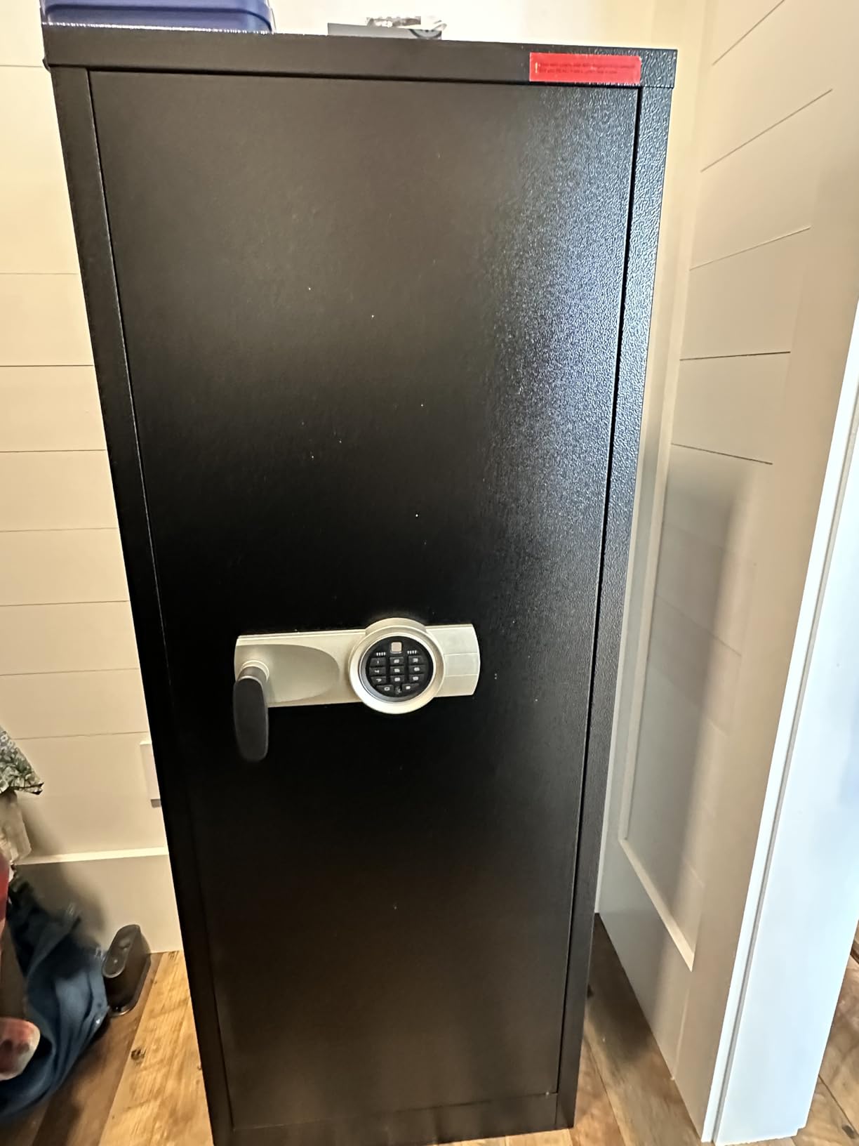 Biometric 10-15 Long Gun Safe, Quick Access Gun Safe for Rifles and Pistols with Handle, Gun Cabinet with LED Light and Internal Cabinet, Easy Assembly Gun Locker customer photo 2