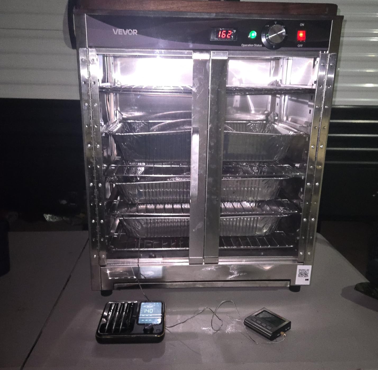 VEVOR Commercial Electric Food Warmer 16-Tier Transparent Single-Door customer photo 2