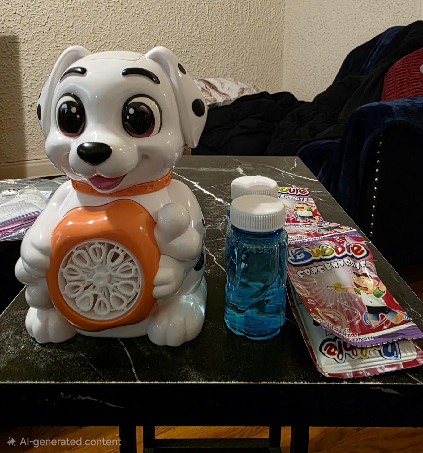 Leak-Proof Bubble Machine for Toddlers: Automatic Bubble Blower with Cute Dog Design, Lights & 150ML Tank - Durable Bubble Toy Gift for Kids Ages 3-7 - Idea for Party, Outdoor, Birthday customer photo 1