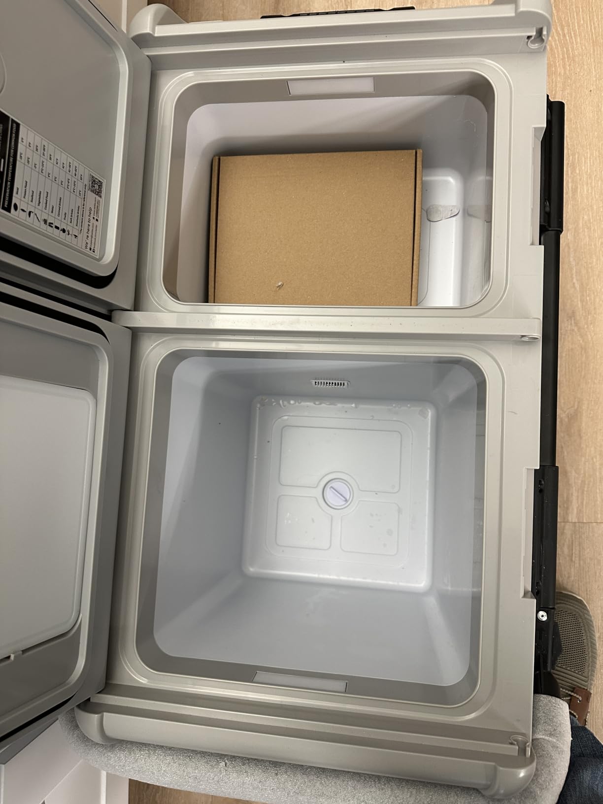 Aeitto 12 Volt Car Refrigerator, 32QT(30L) Dual Zone Portable Car Fridge Freezer -4℉-68℉ Electric Cooler Dual Temp Control Cooling Freezing 12/24V DC & 100-240V AC for Travel, Camping, RV, Road, Home customer photo 1