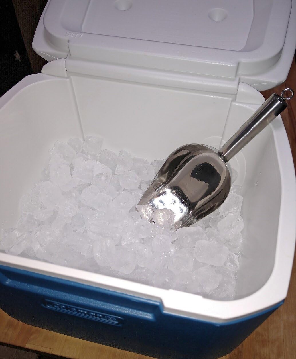 SOZT Commercial Ice Maker Machine, 500LBS/24H, 350LBS Storage | ETL Approval, Self-Cleaning, Timing Function, Stainless Steel Industrial Ice Machine for Bar/Cafe/Restaurant/Business customer photo 1