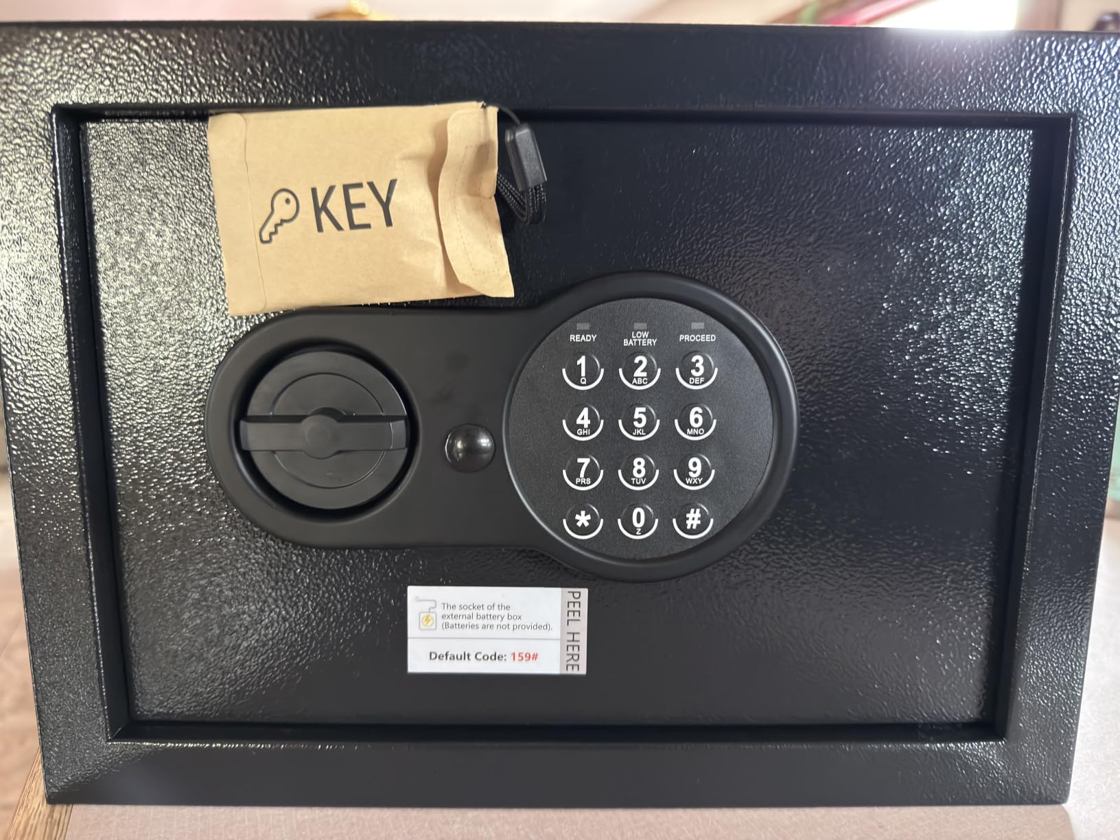 35Min Real Fireproof Safe Box, 23.4'' Tall Home Safes Water and Fireproof with Keys & Pass Code, 3-Removable Shelf and Smart Alert, Fire Proof Safe for Home Document Jewelry Valuables customer photo 2